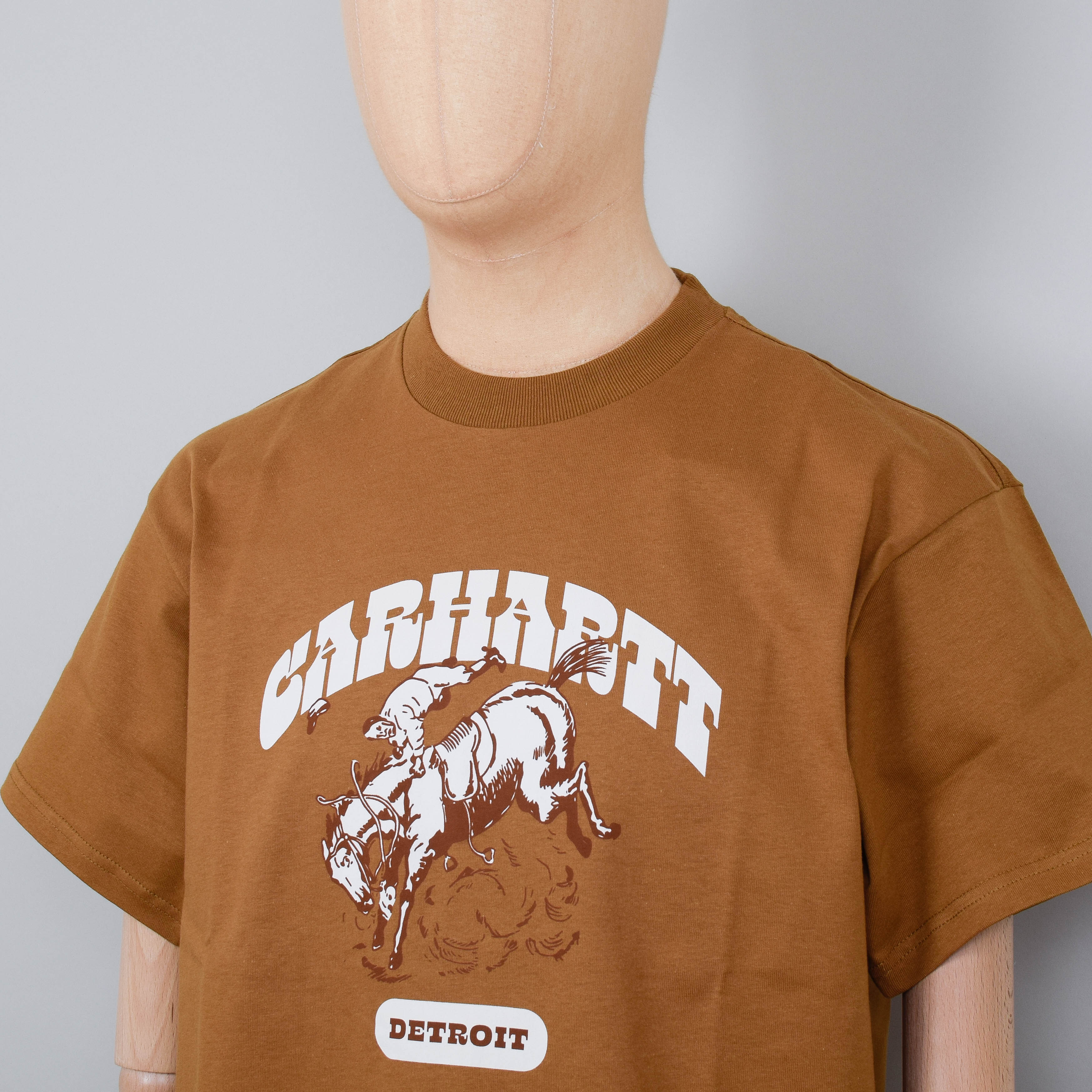 Carhartt WIP S/S Buckaroo T-Shirt - Hamilton Brown - Image 2