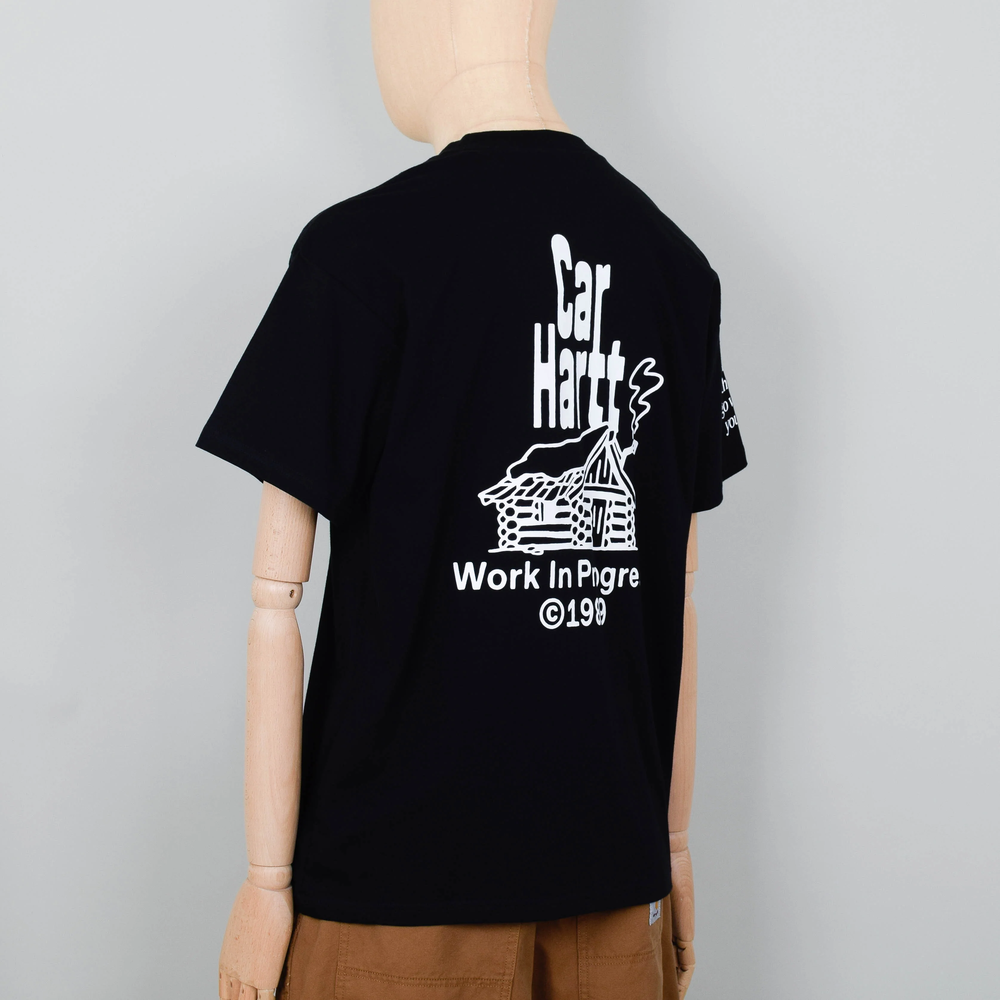 Carhartt WIP S/S Home T-Shirt - Black - Image 2
