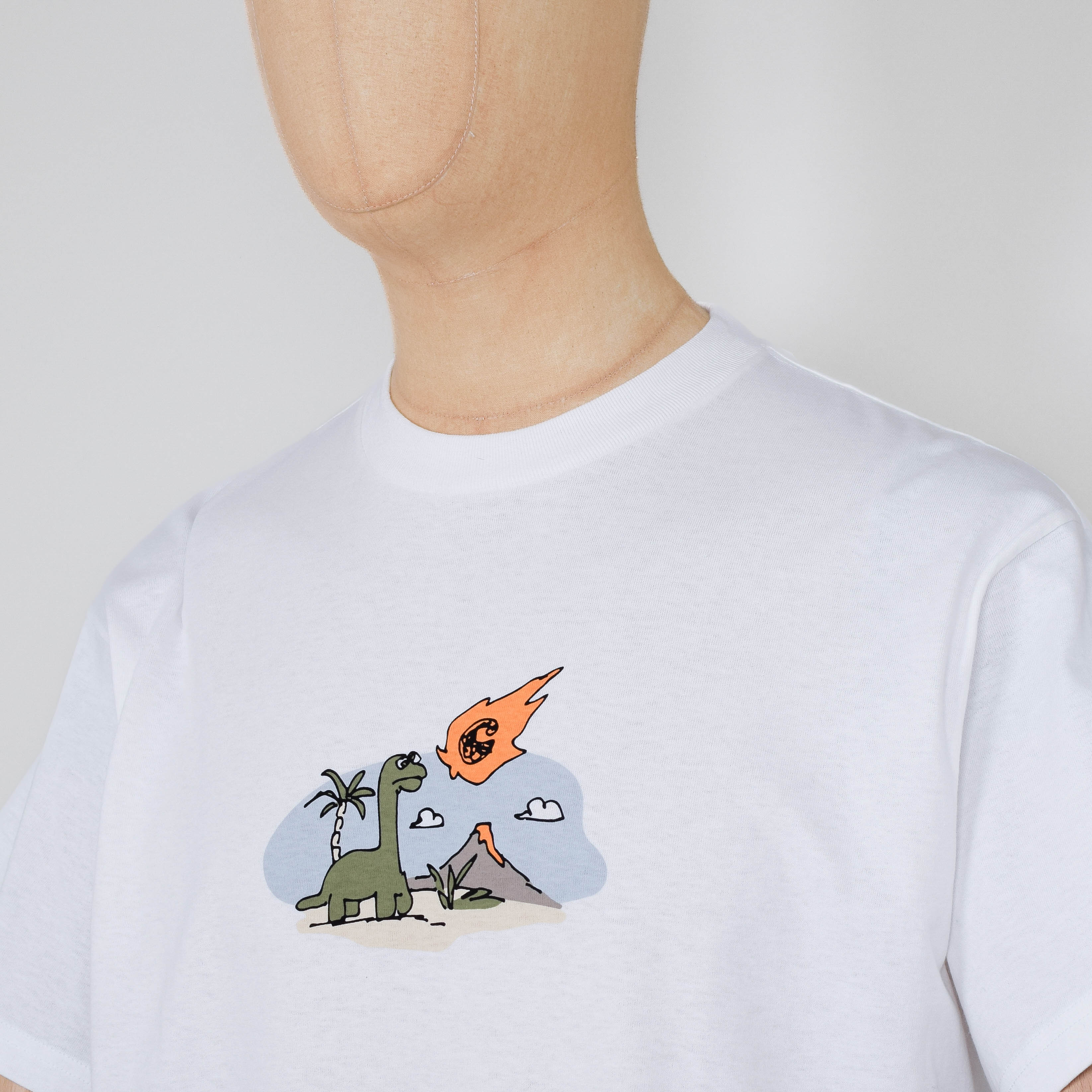 Carhartt WIP S/S Impact T-Shirt - White - Image 2