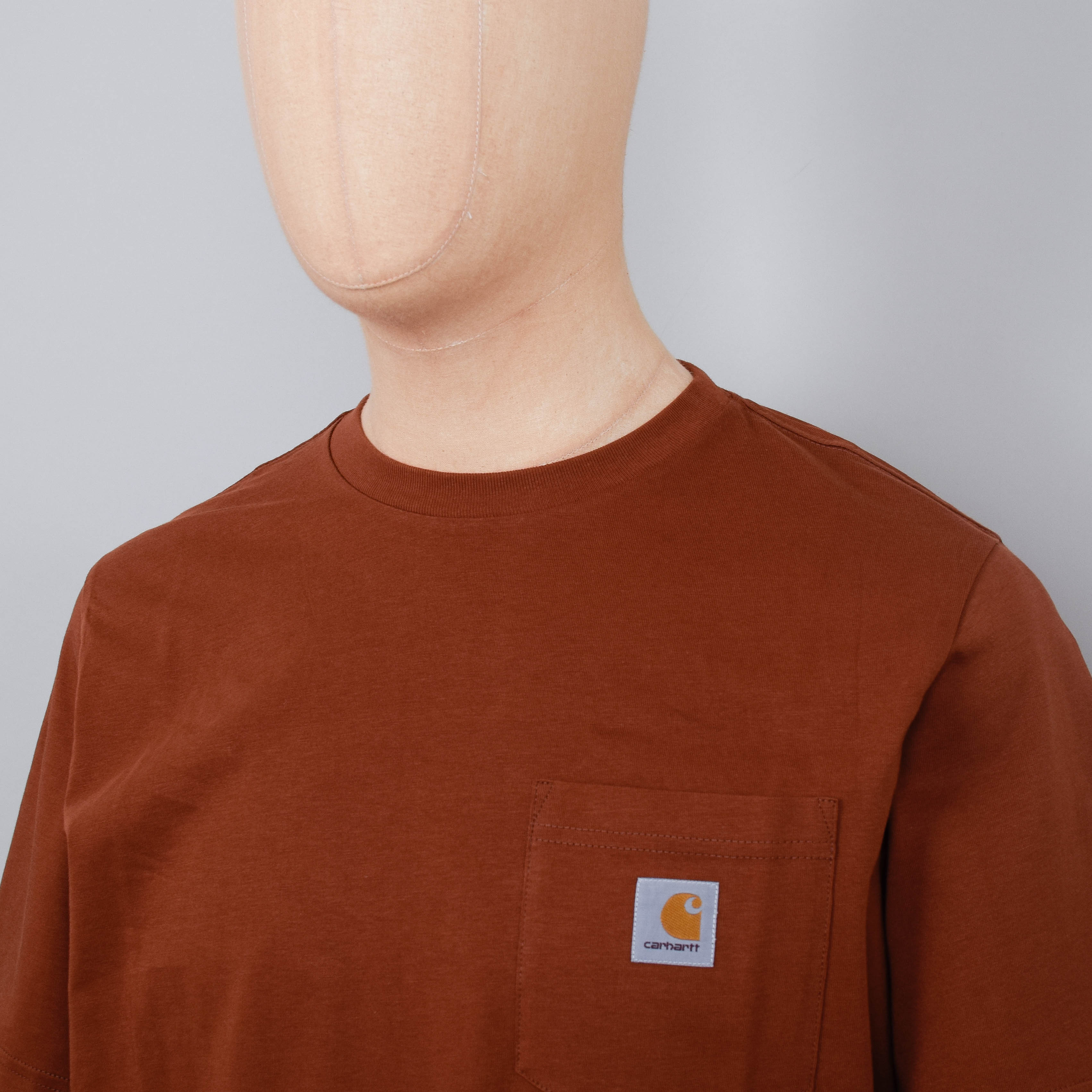 Carhartt WIP S/S Pocket T-Shirt - Beaver - Image 2