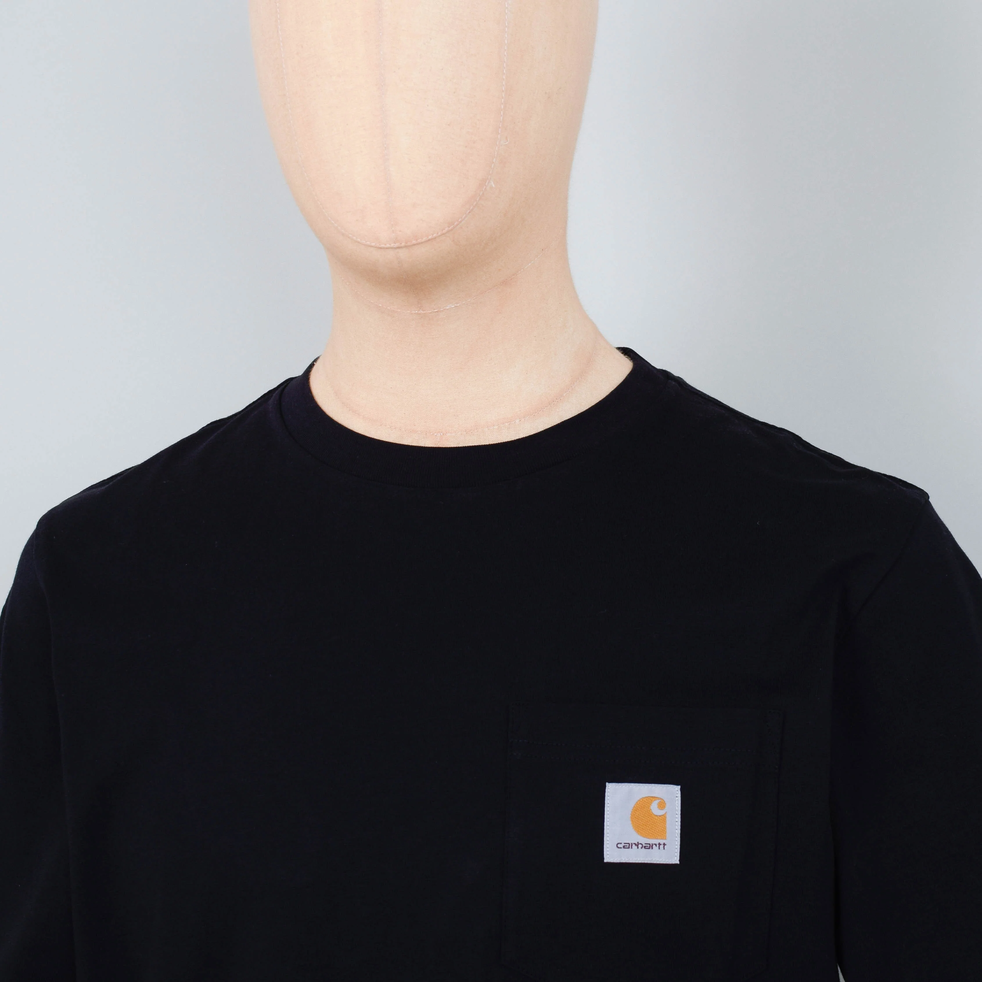 Carhartt WIP S/S Pocket T-Shirt - Black - Image 2