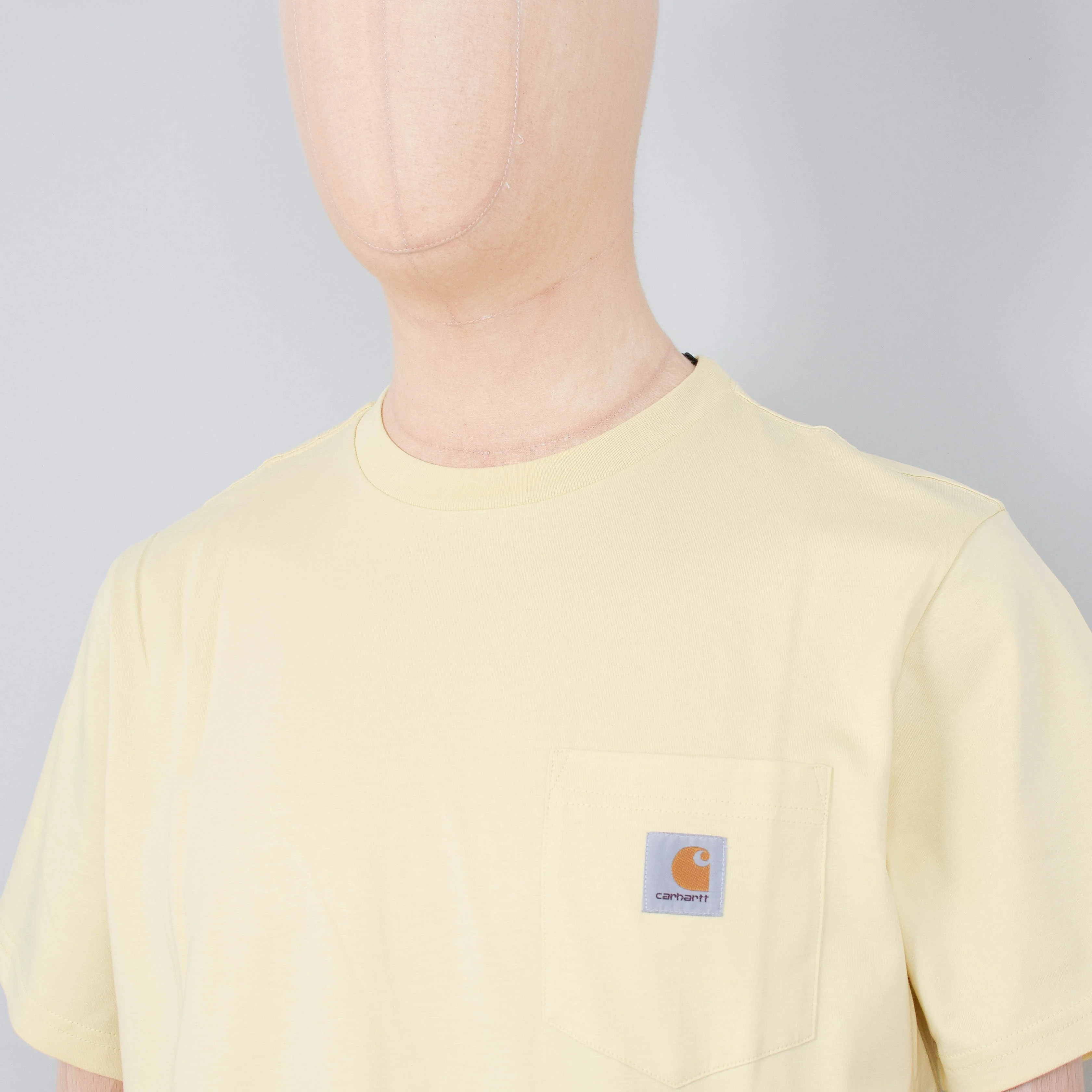 Carhartt WIP S/S Pocket T-Shirt - Citron - Image 2