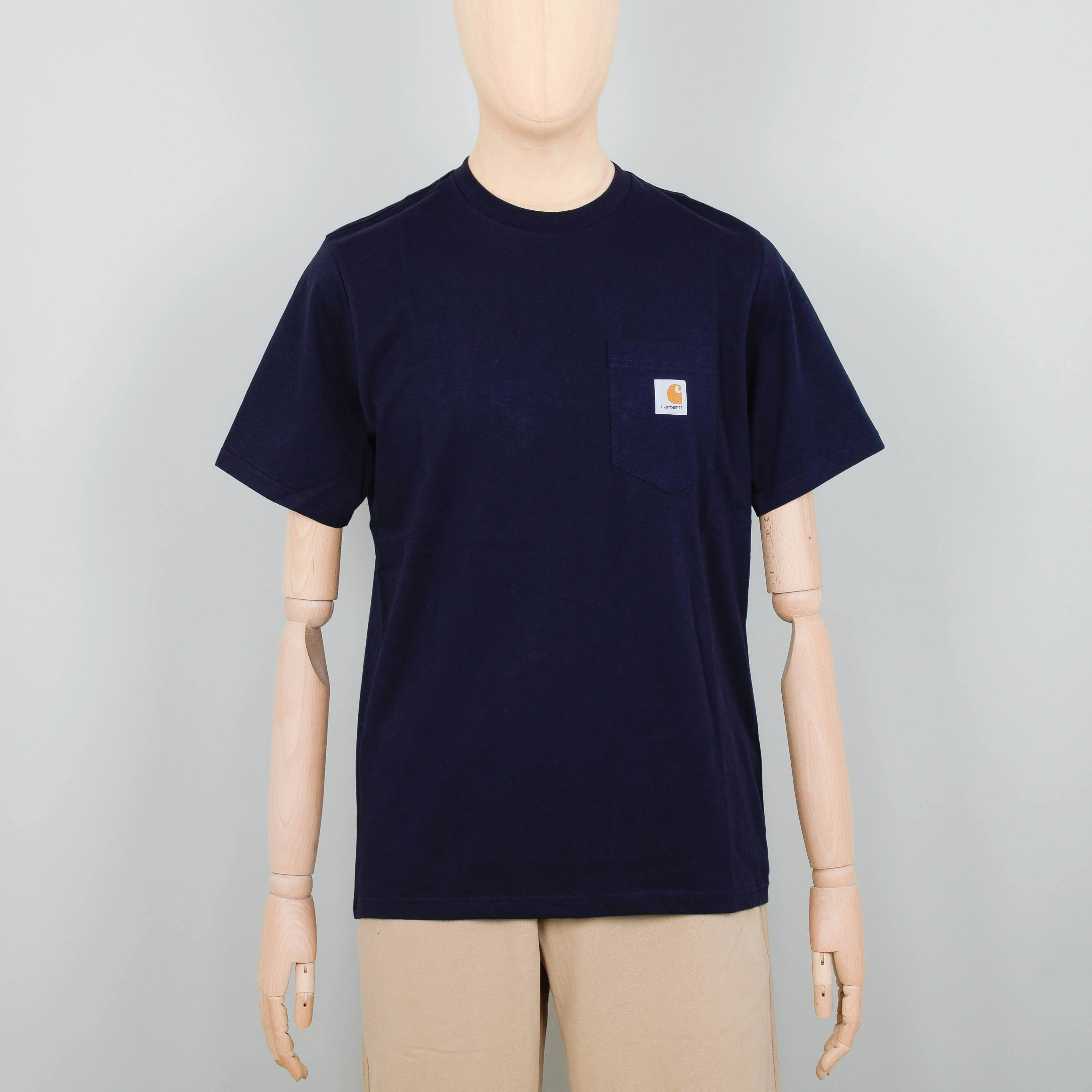 Carhartt WIP S/S Pocket T-Shirt - Dark Navy