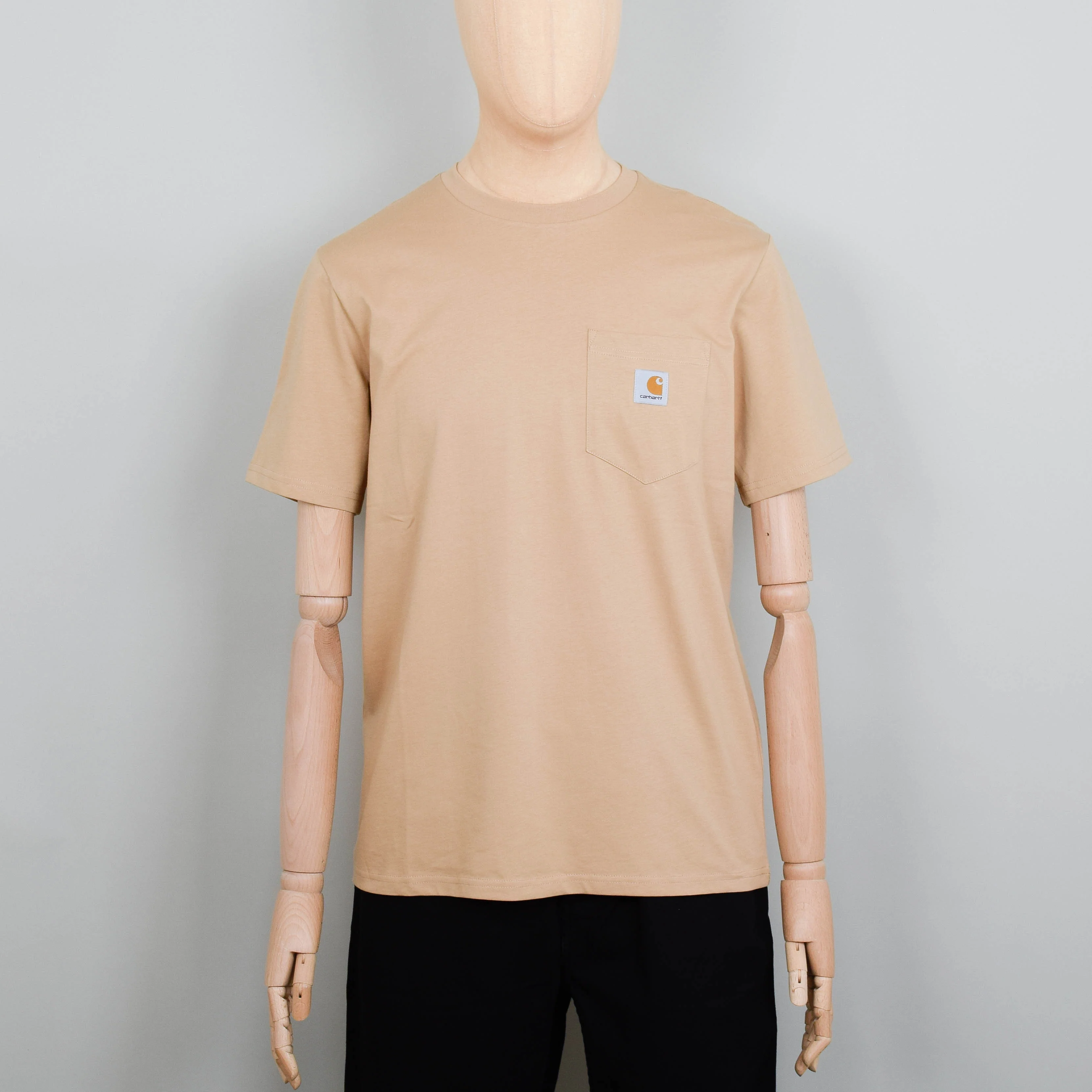 Carhartt WIP S/S Pocket T-Shirt - Dusty H Brown