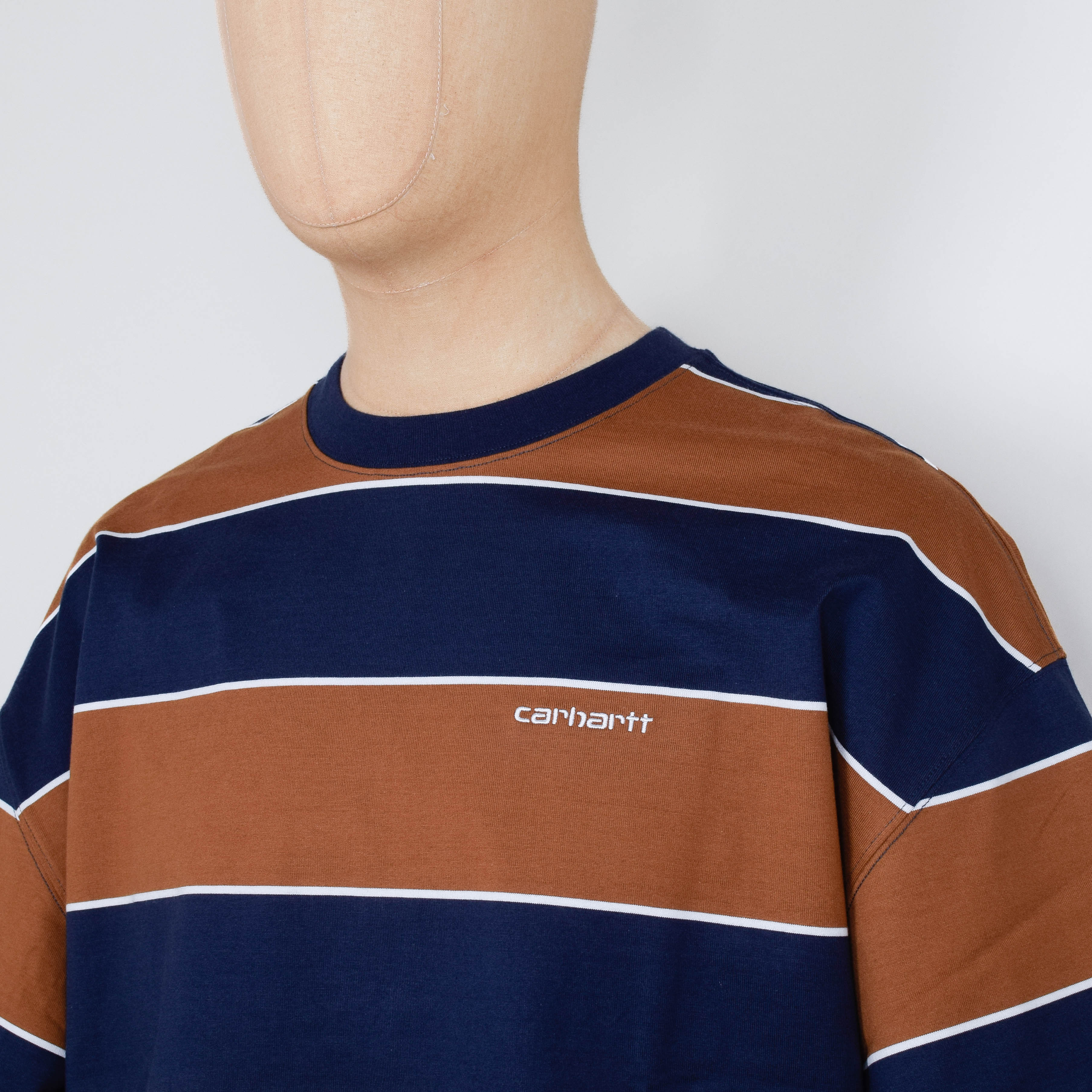 Carhartt WIP S/S Quinby T-Shirt - Blue - Image 2