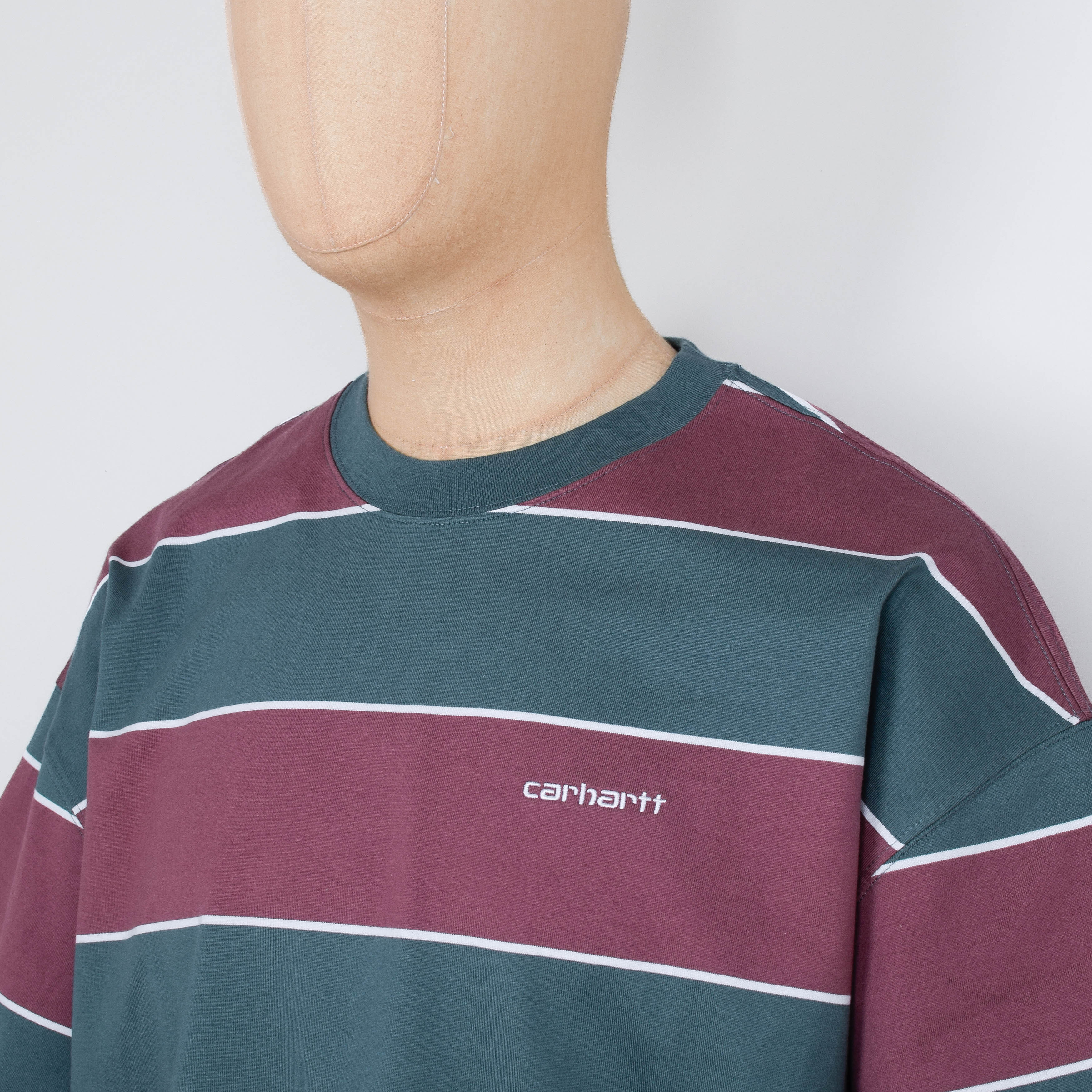 Carhartt WIP S/S Quinby T-Shirt - Silver Pine - Image 2