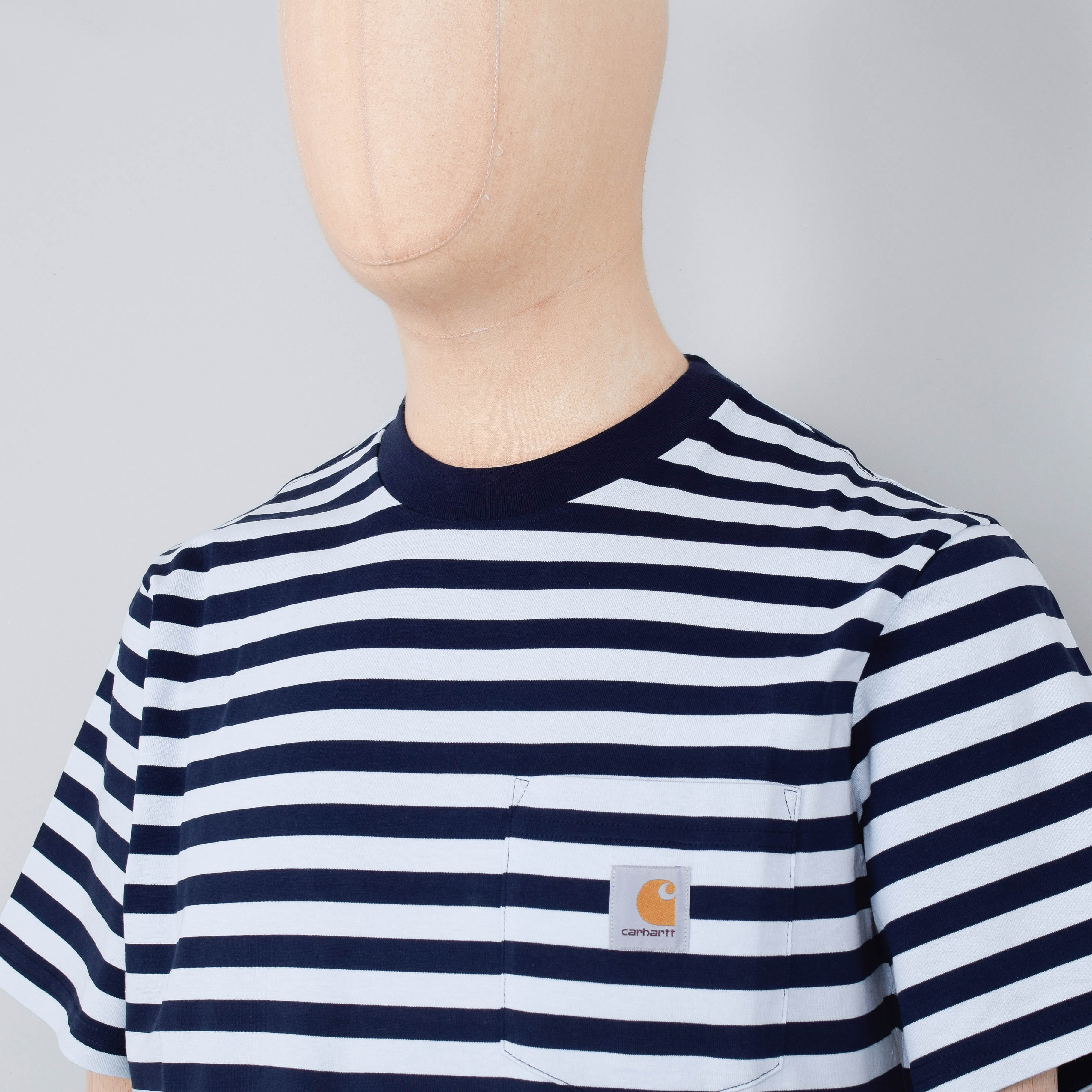 Carhartt WIP S/S Scotty Pocket T-Shirt - Atom Blue - Image 2