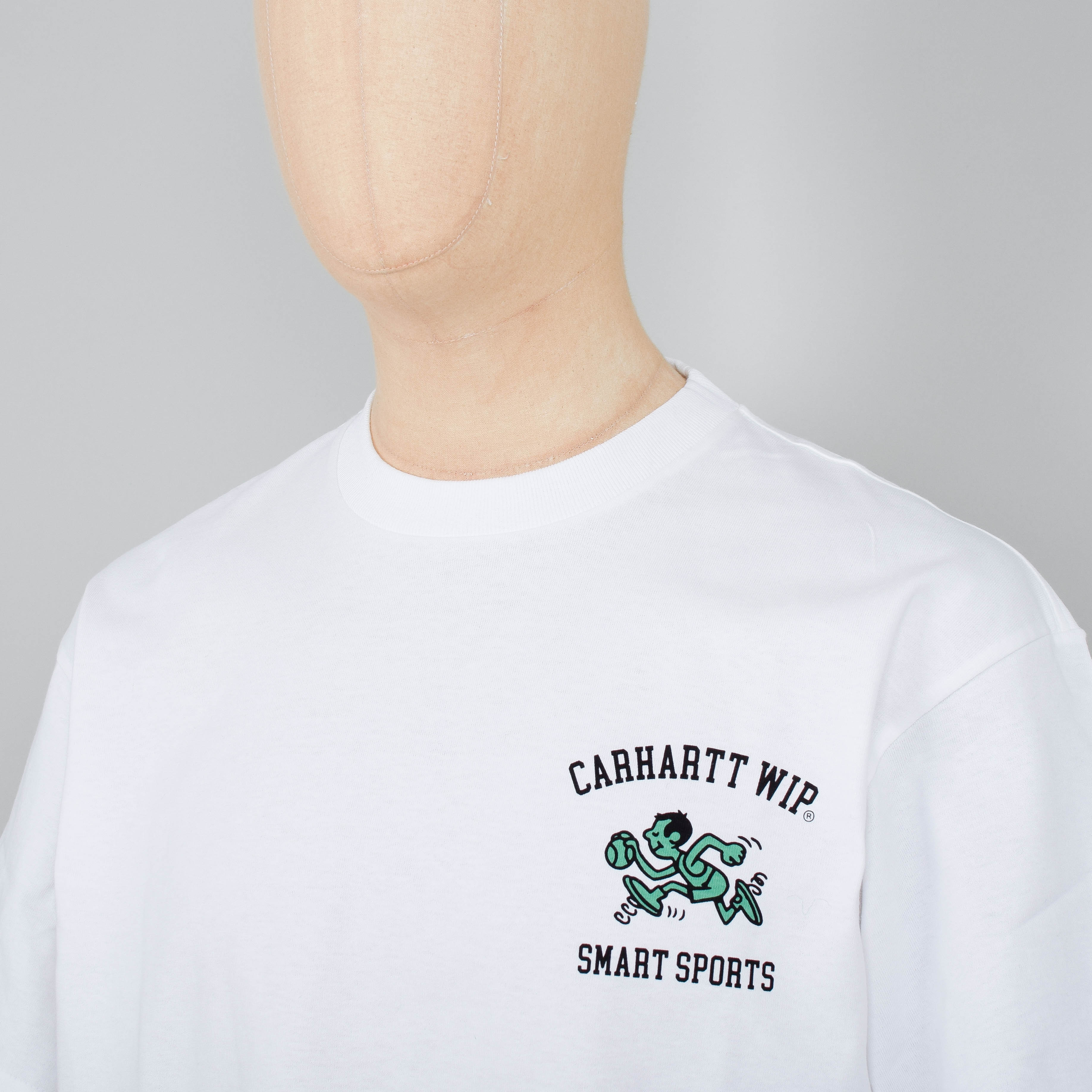 Carhartt WIP S/S Smart Sports T-Shirt - White - Image 2
