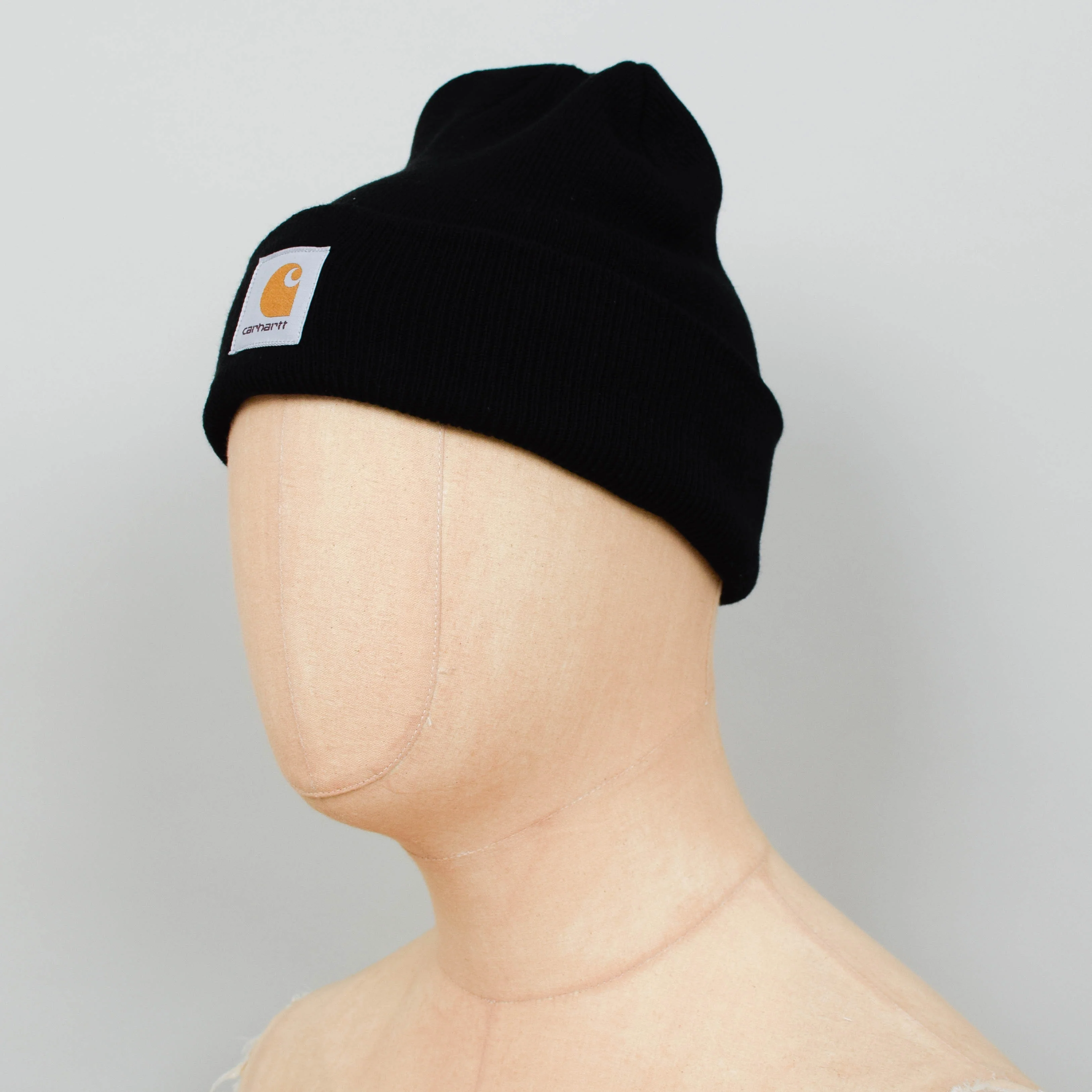 Carhartt WIP Short Watch Hat - Black - Image 2