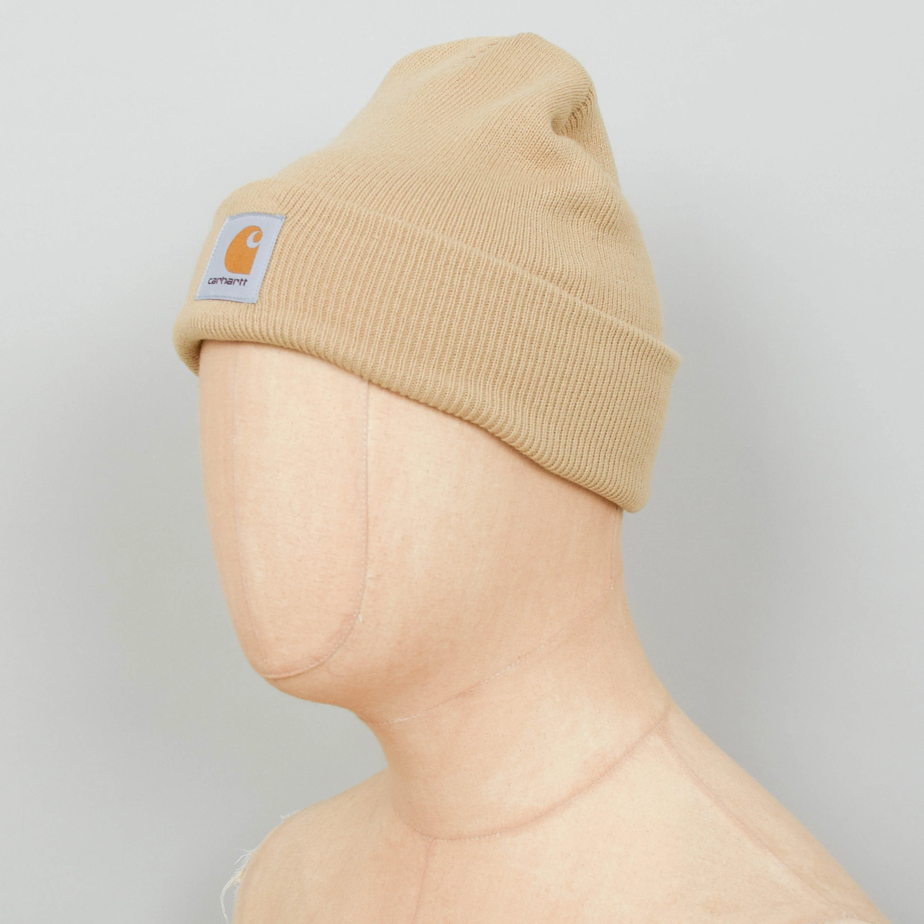 Carhartt WIP Short Watch Hat - Dusty Hamilton Brown - Image 2