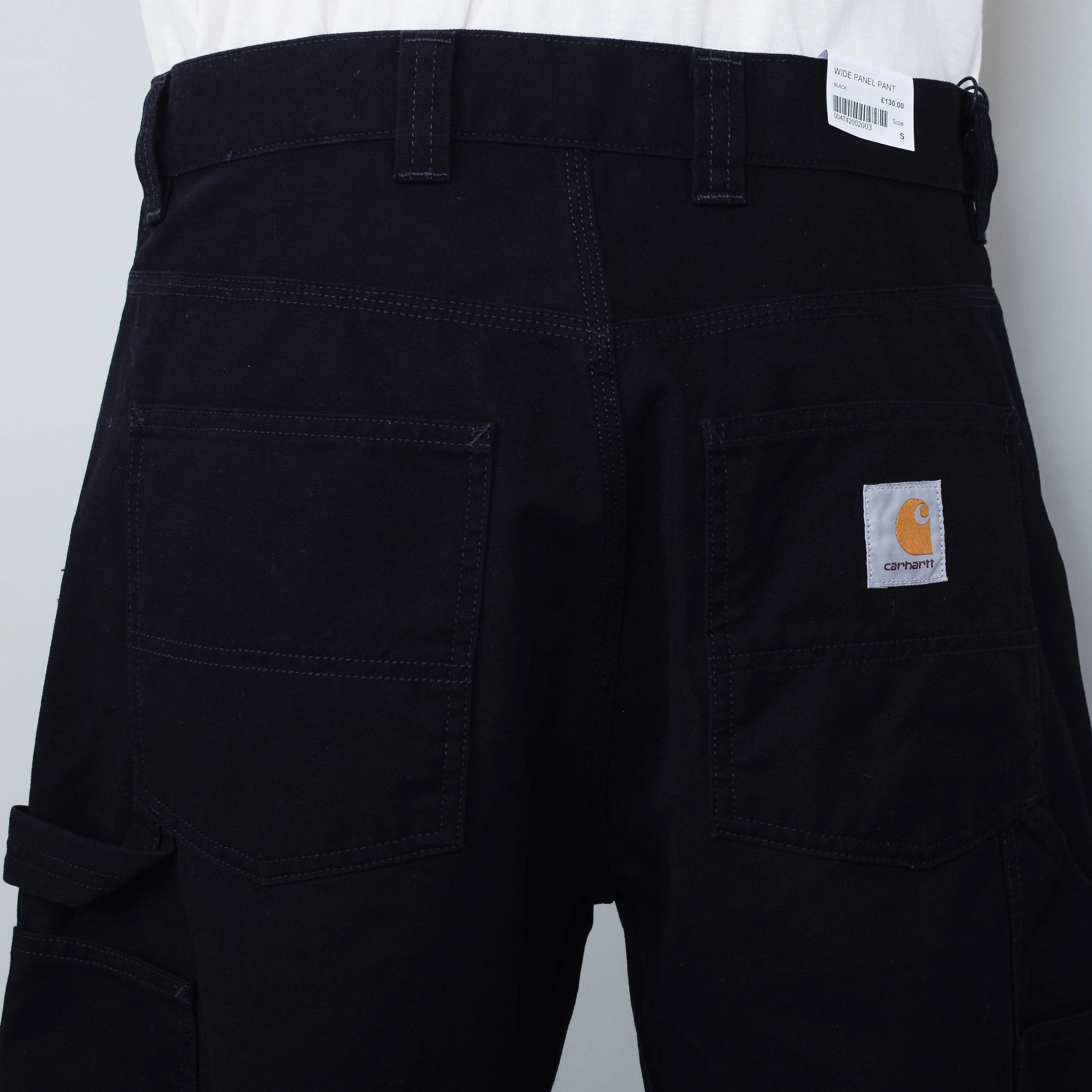 Carhartt WIP Wide Panel Pant - Black Rinsed - Image 3