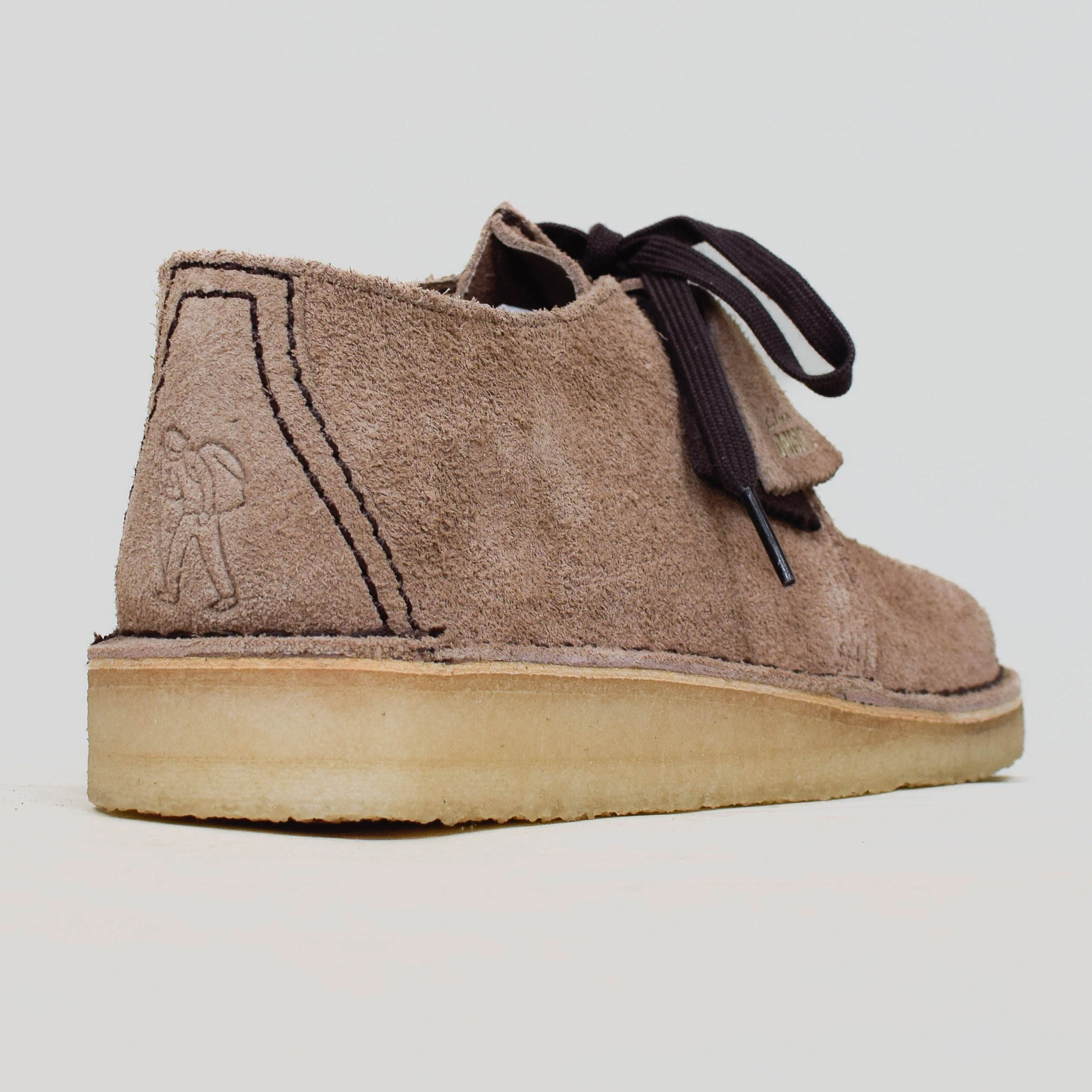 Clarks Originals Desert Trek - Wolf Suede - Image 3
