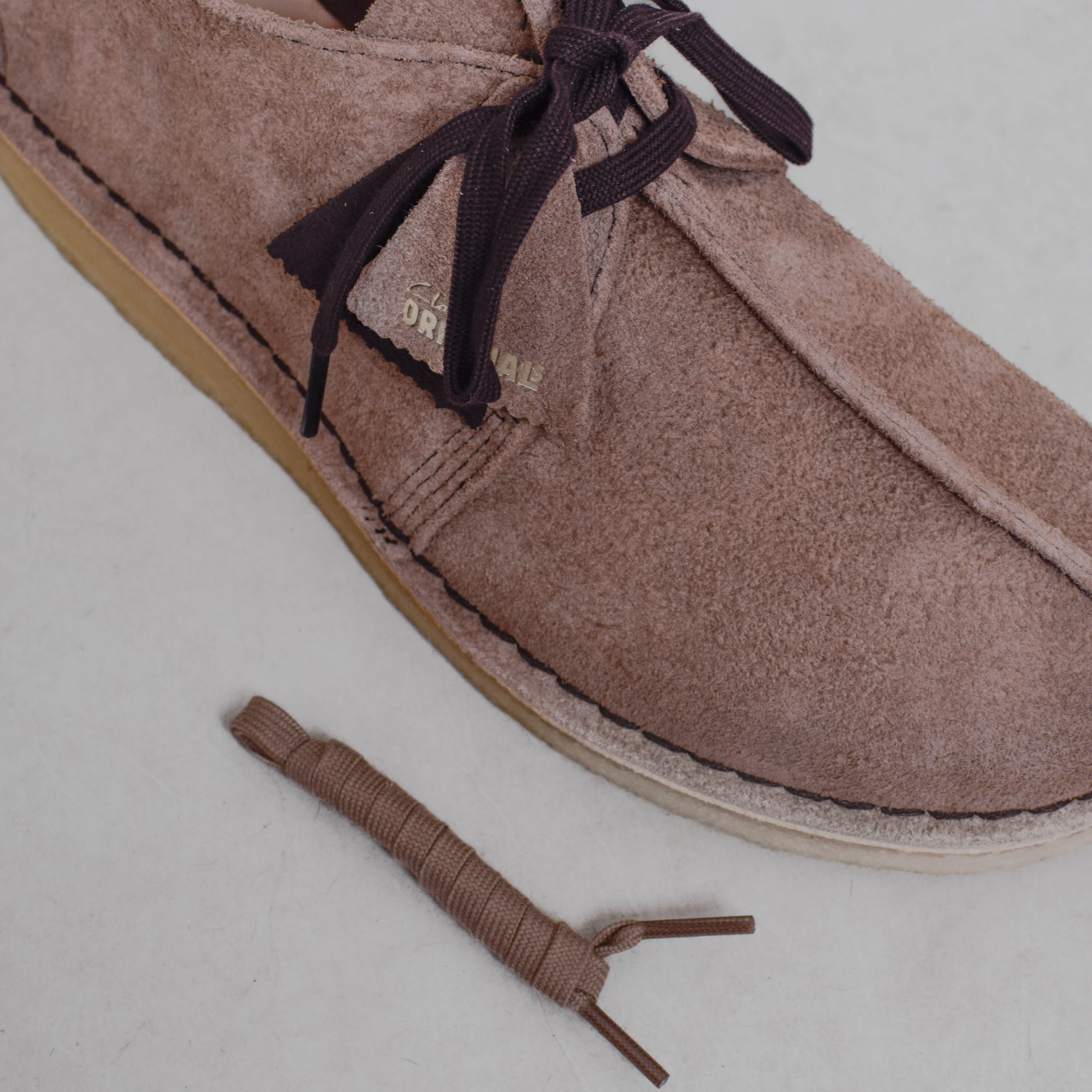 Clarks Originals Desert Trek - Wolf Suede - Image 5