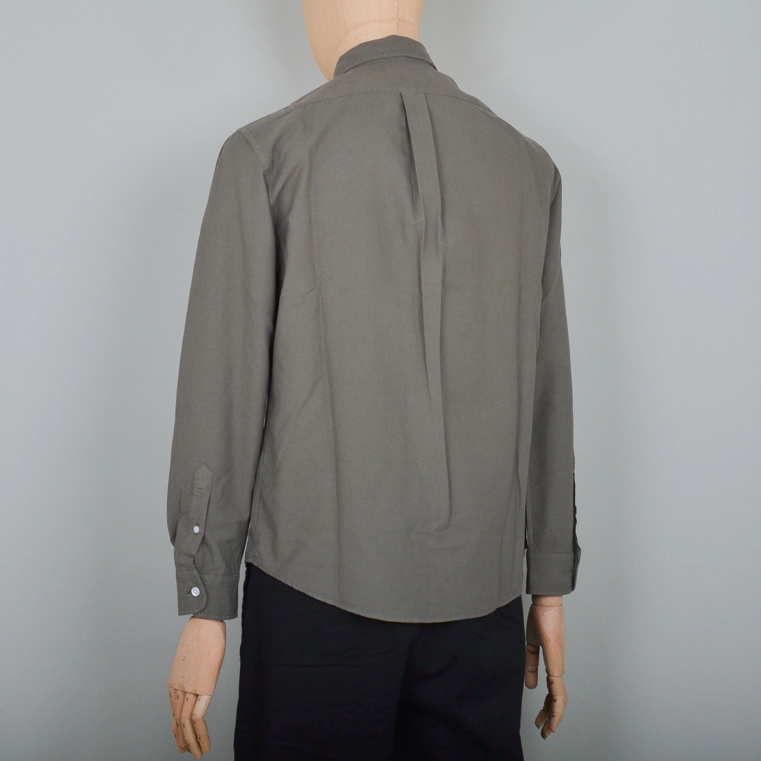 Colorful Standard Button Down Shirt - Dusty Olive - Image 3