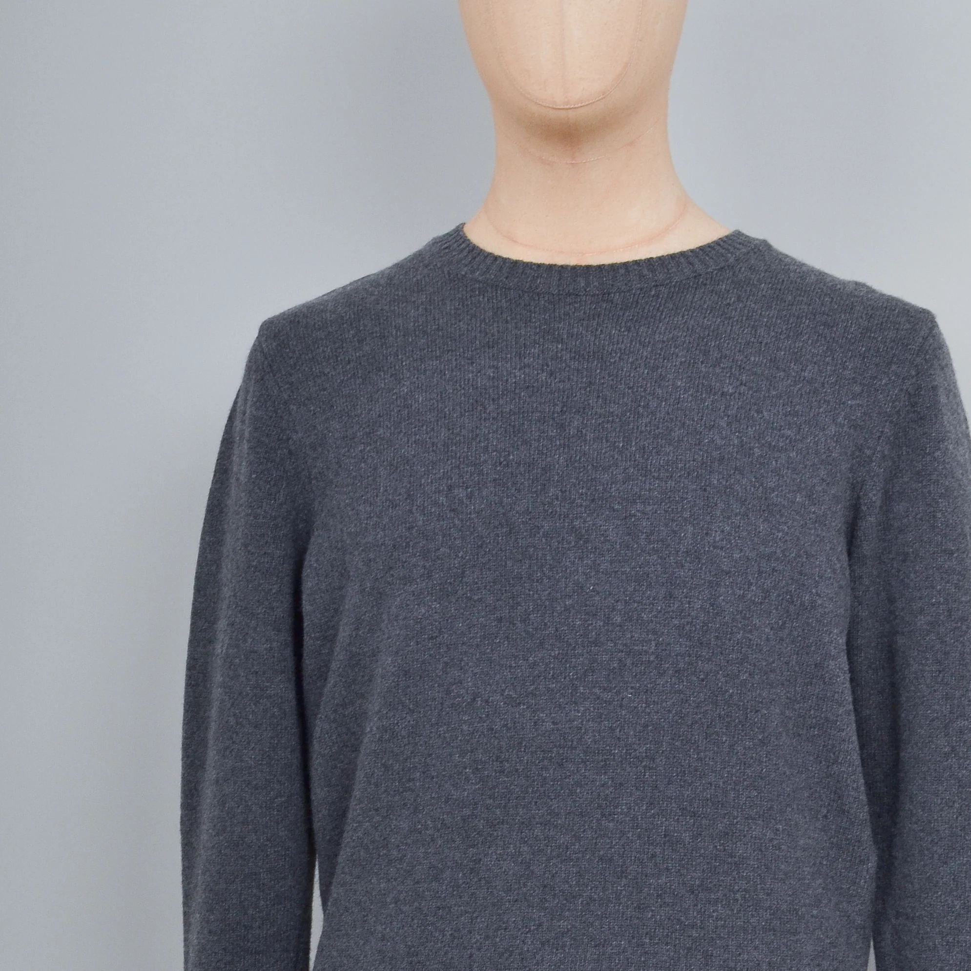 Colorful Standard Classic Merino Wool Crew - Lava Grey - Image 2
