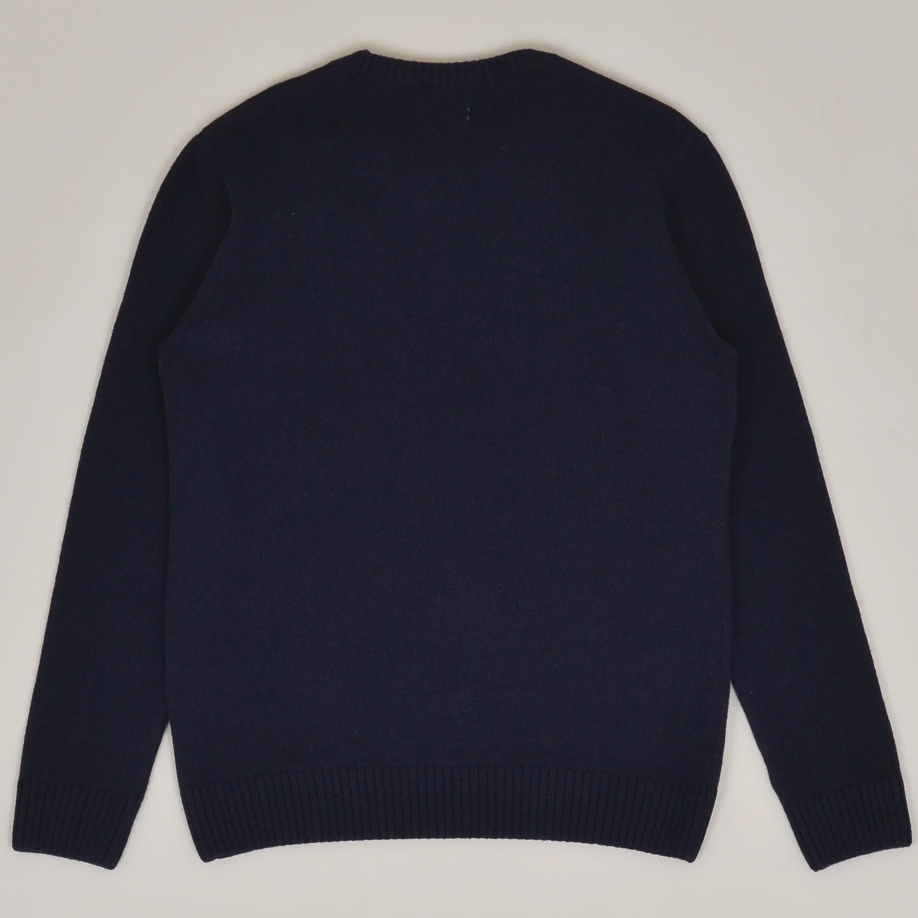 Colorful Standard Classic Merino Wool Crew - Navy Blue - Image 6