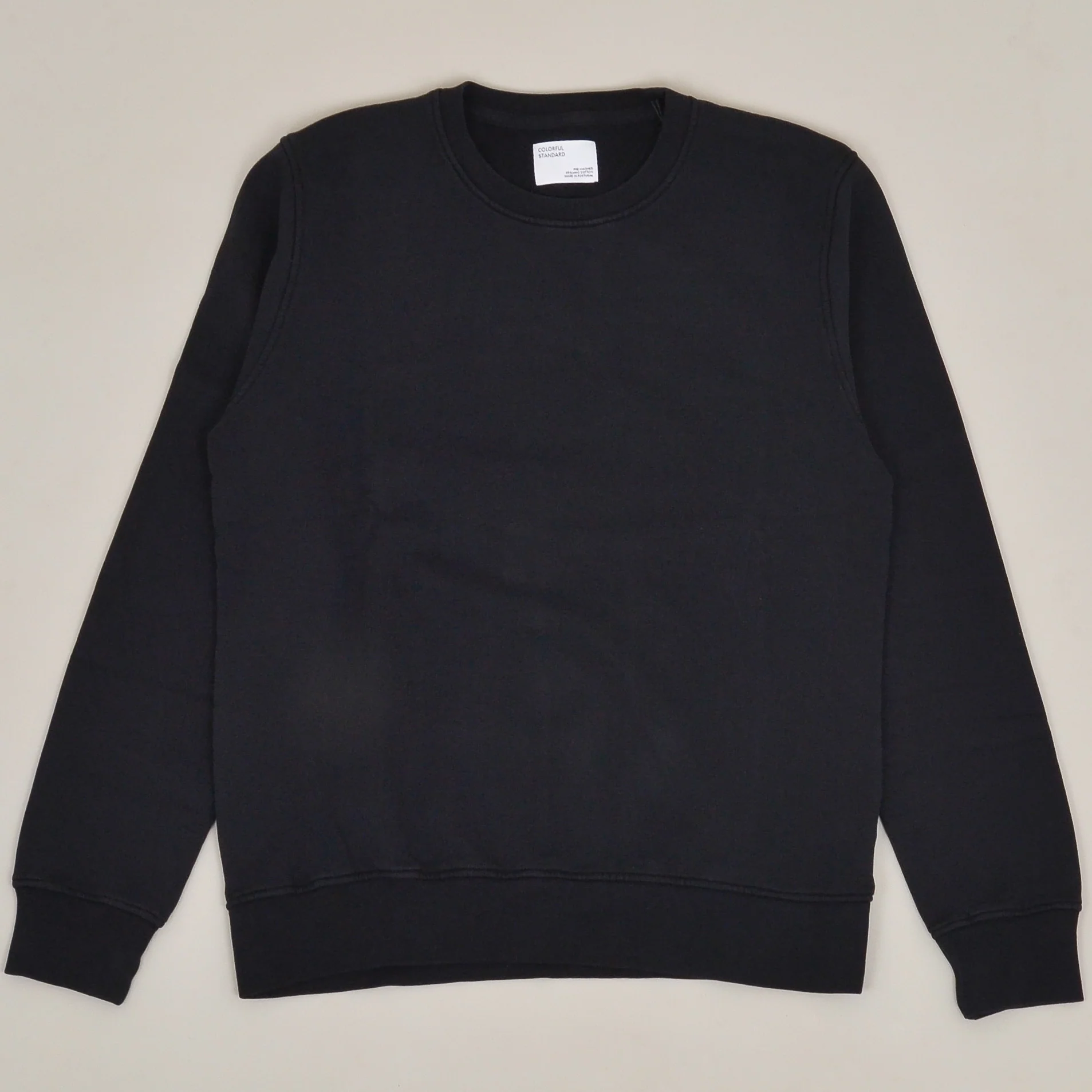 Colorful Standard Classic Organic Crew - Deep Black - Image 4