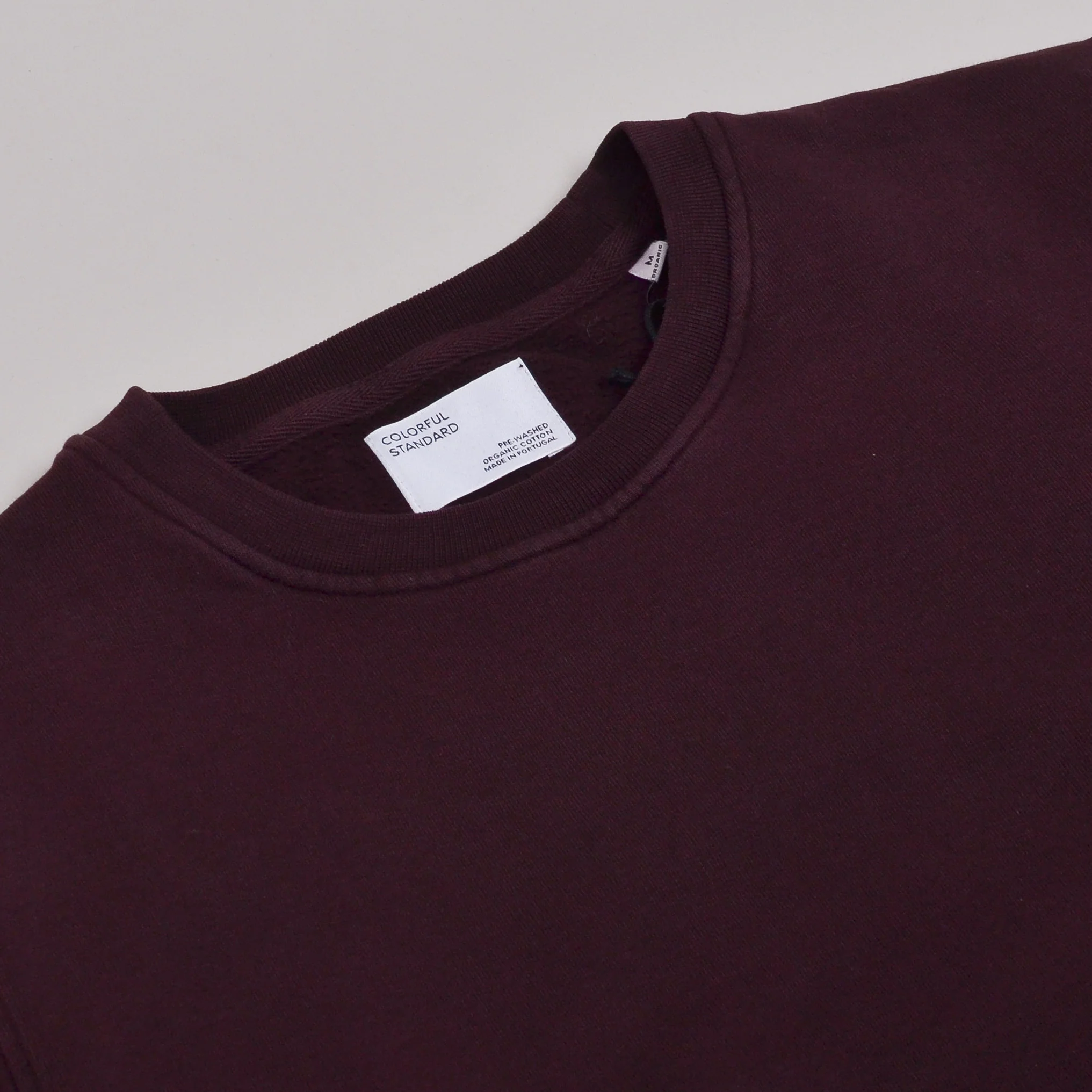 Colorful Standard Classic Organic Crew - Oxblood Red - Image 5