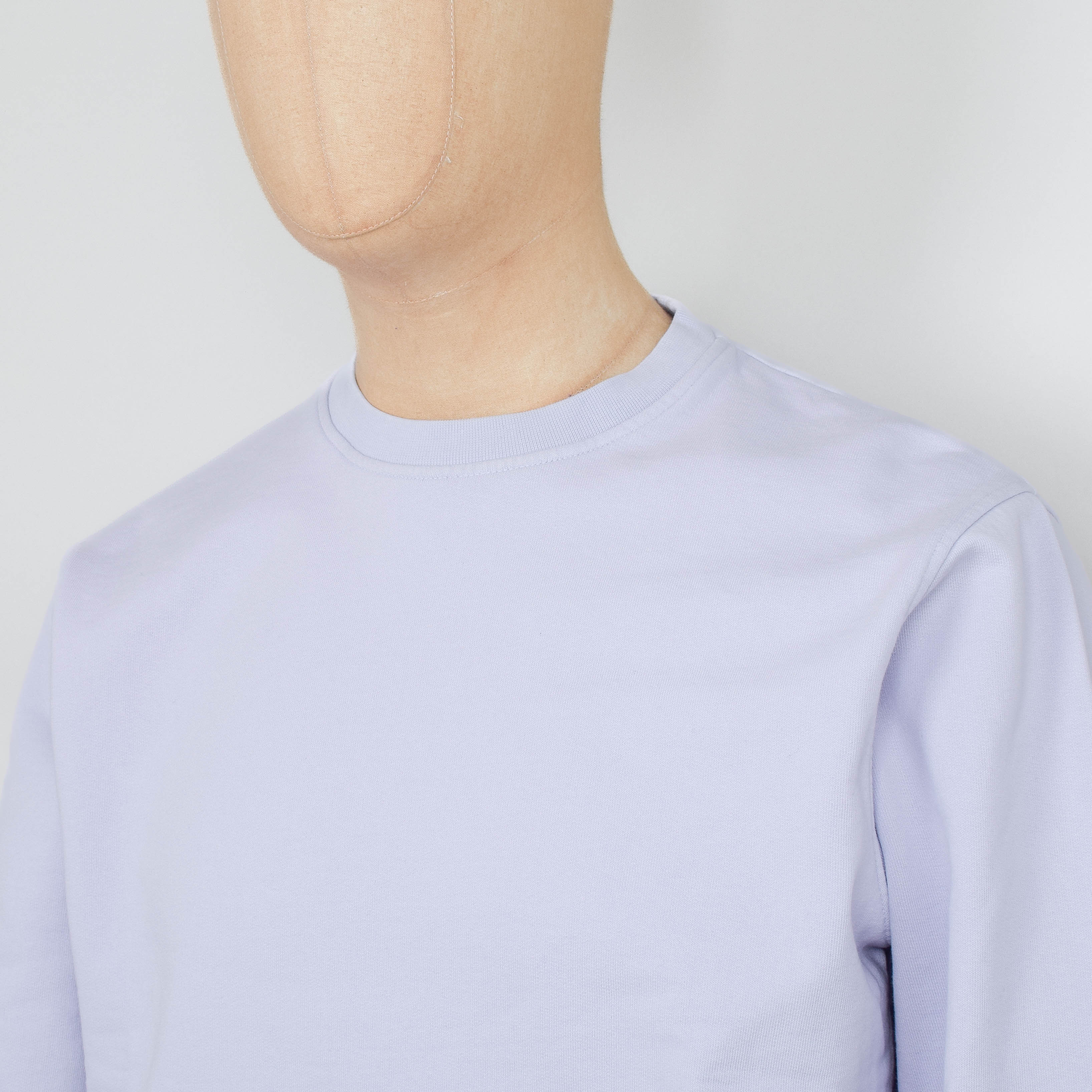 Colorful Standard Classic Organic Crew - Soft Lavender - Image 2