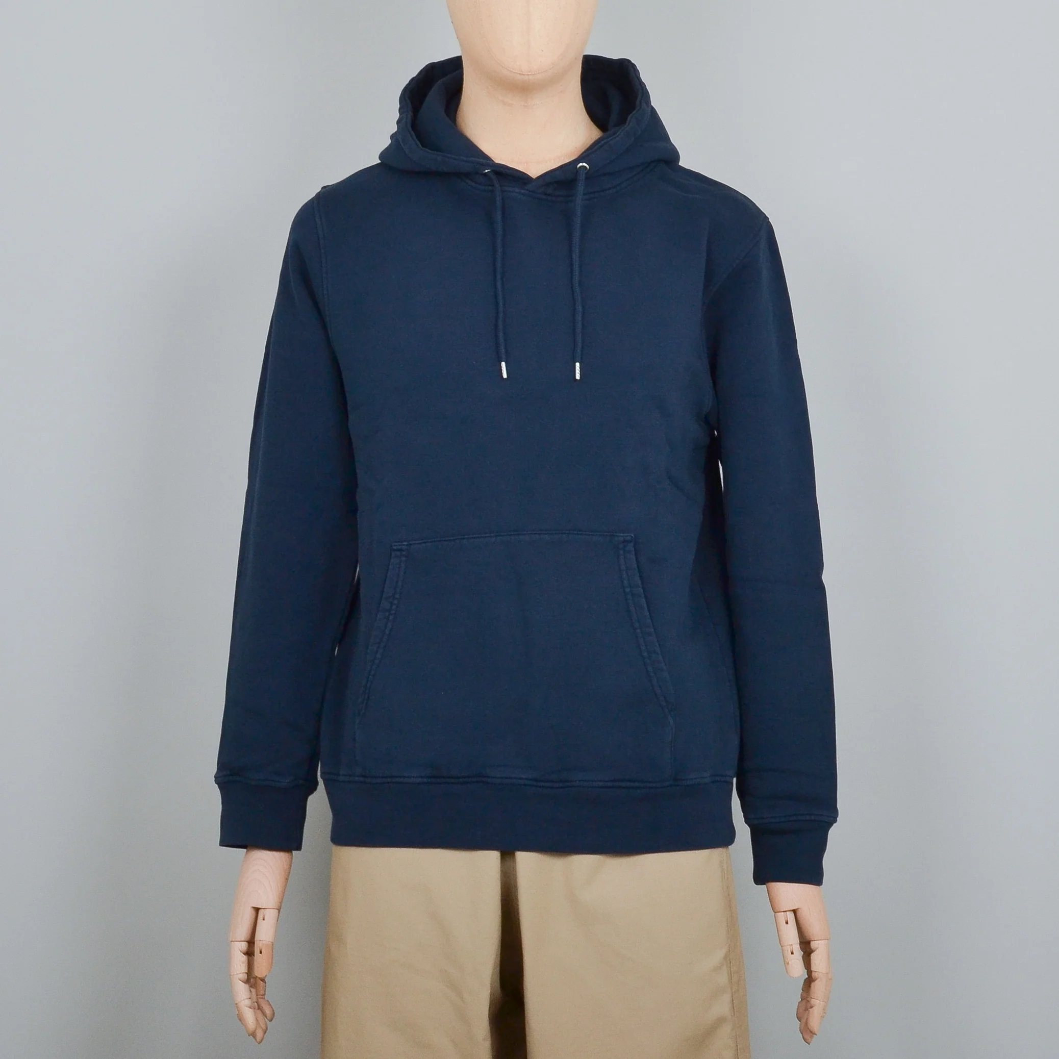 Colorful Standard Classic Organic Hood - Navy Blue