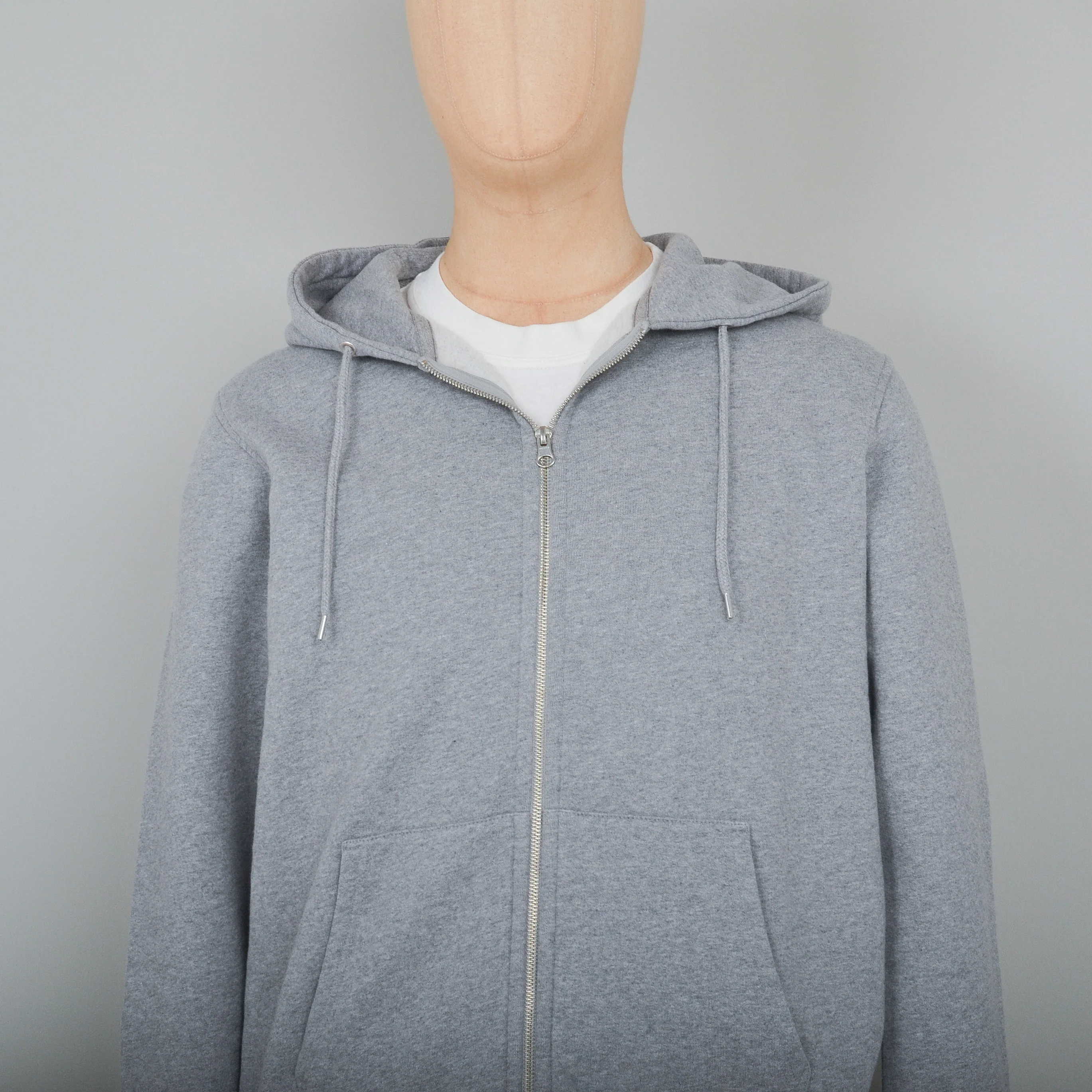 Colorful Standard Classic Organic Zip Hood - Heather Grey - Image 2