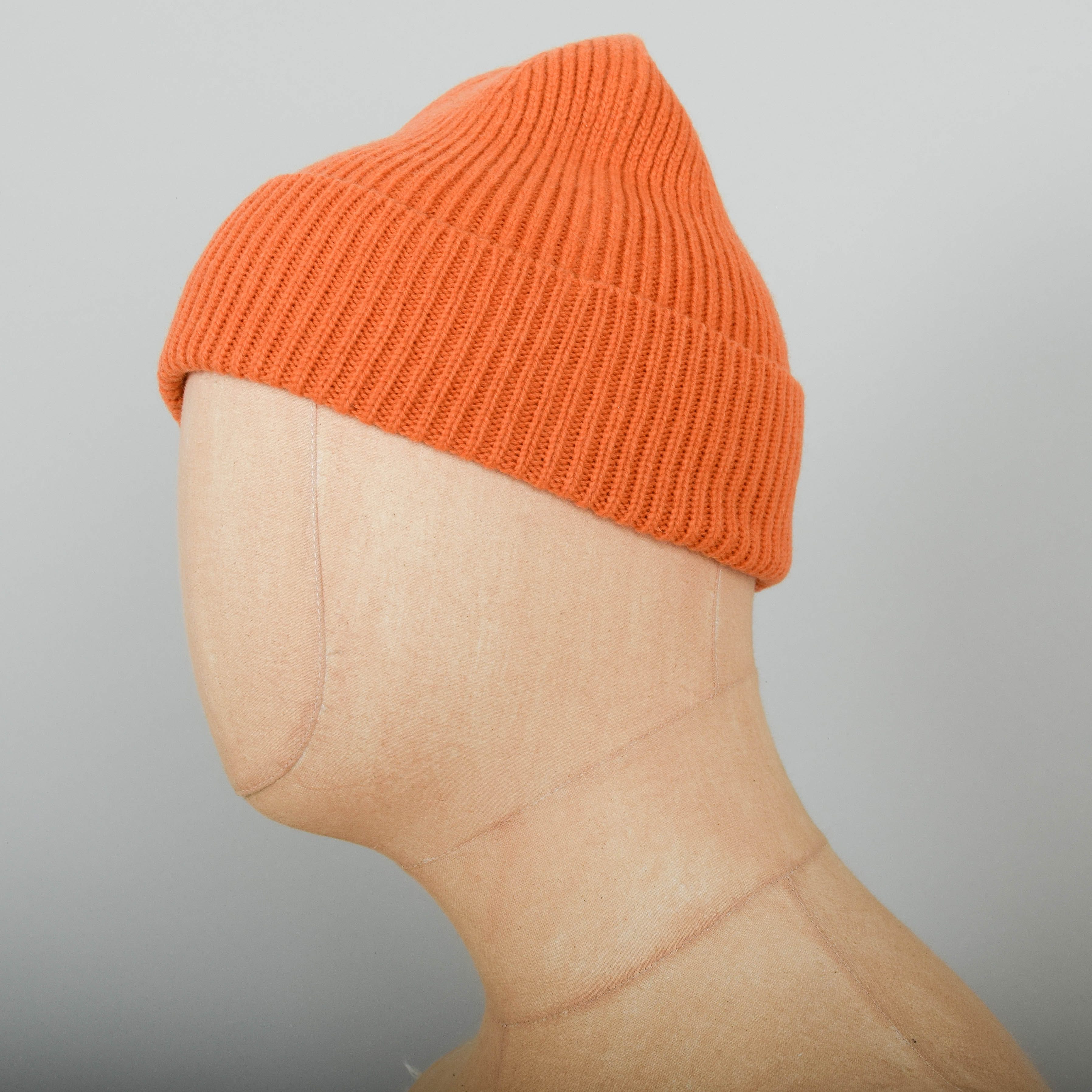 Colorful Standard Merino Wool Beanie - Burned Orange - Image 2