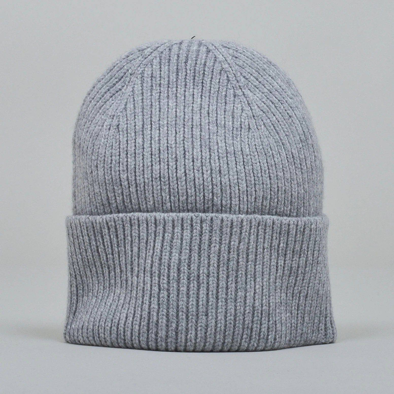 Colorful Standard Merino Wool Beanie - Heather Grey - Image 2