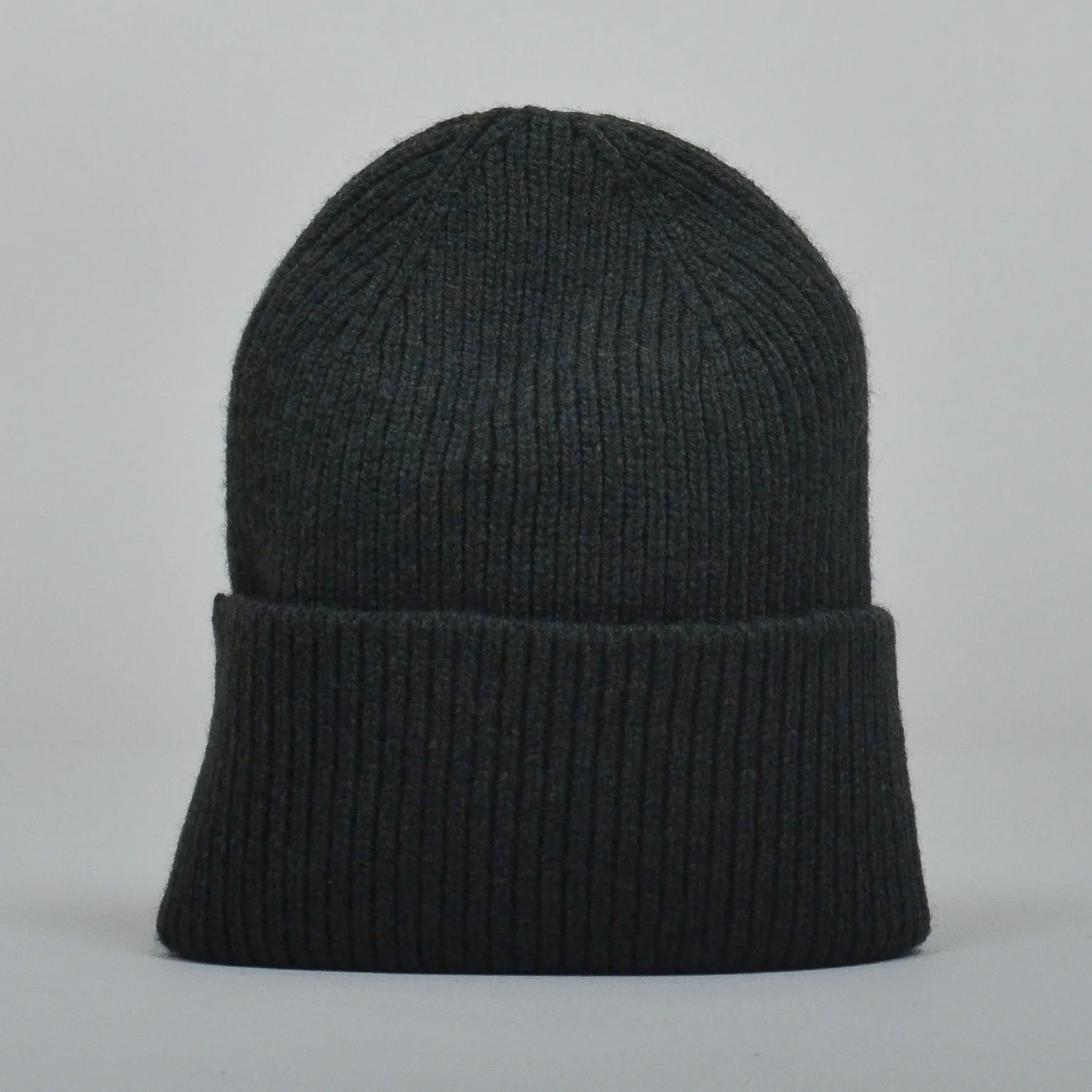 Colorful Standard Merino Wool Beanie - Hunter Green - Image 2