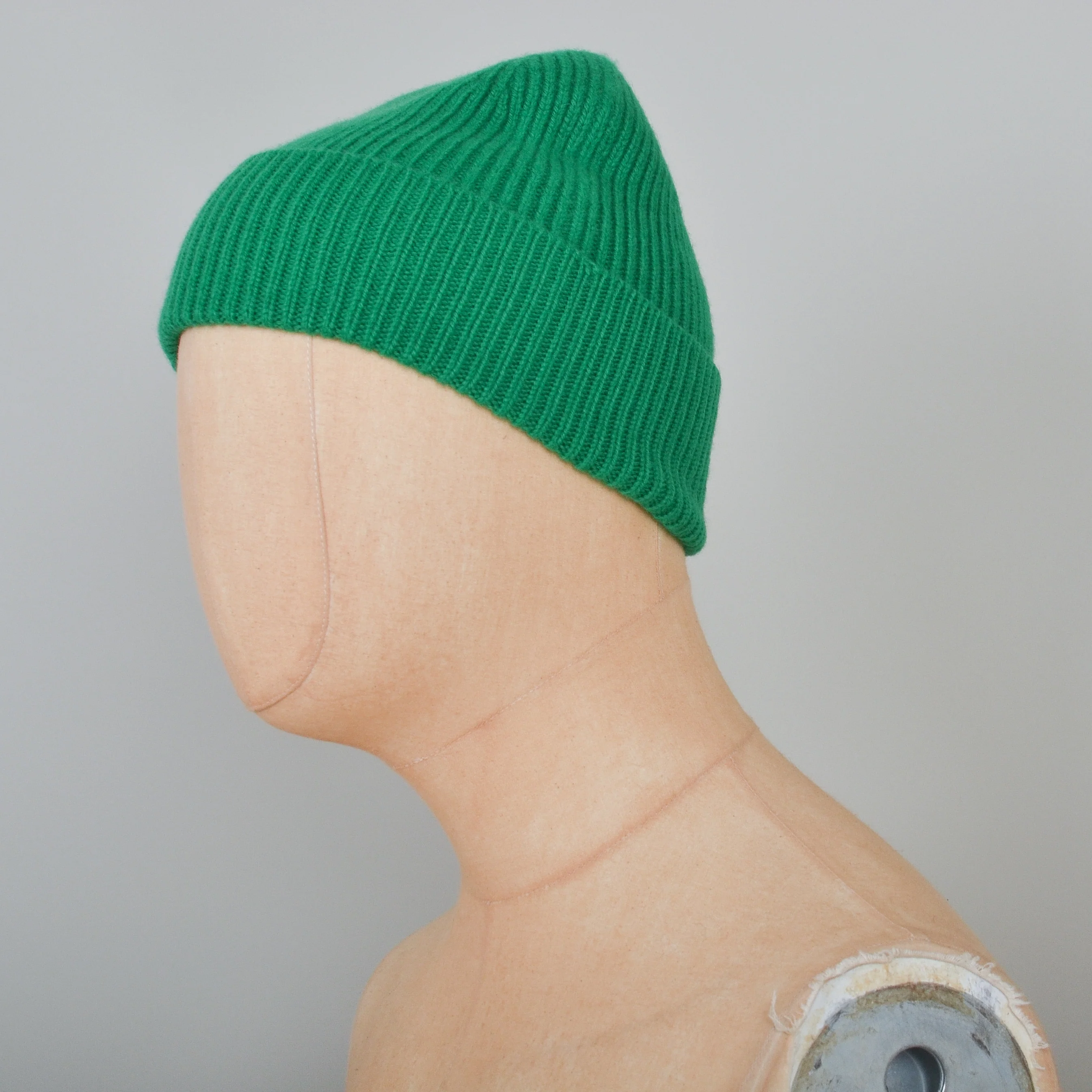 Colorful Standard Merino Wool Beanie - Kelly Green - Image 2