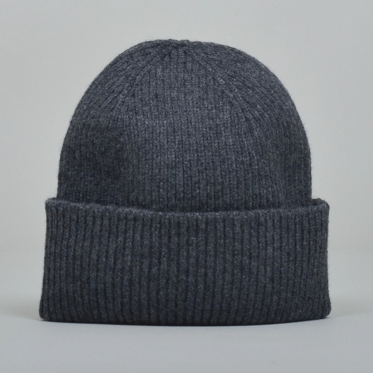 Colorful Standard Merino Wool Beanie - Lava Grey - Image 2