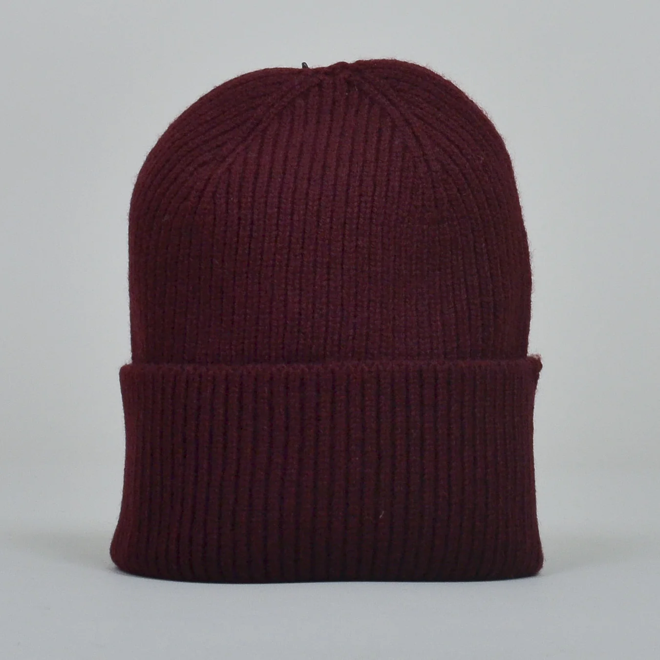 Colorful Standard Merino Wool Beanie - Oxblood Red - Image 2