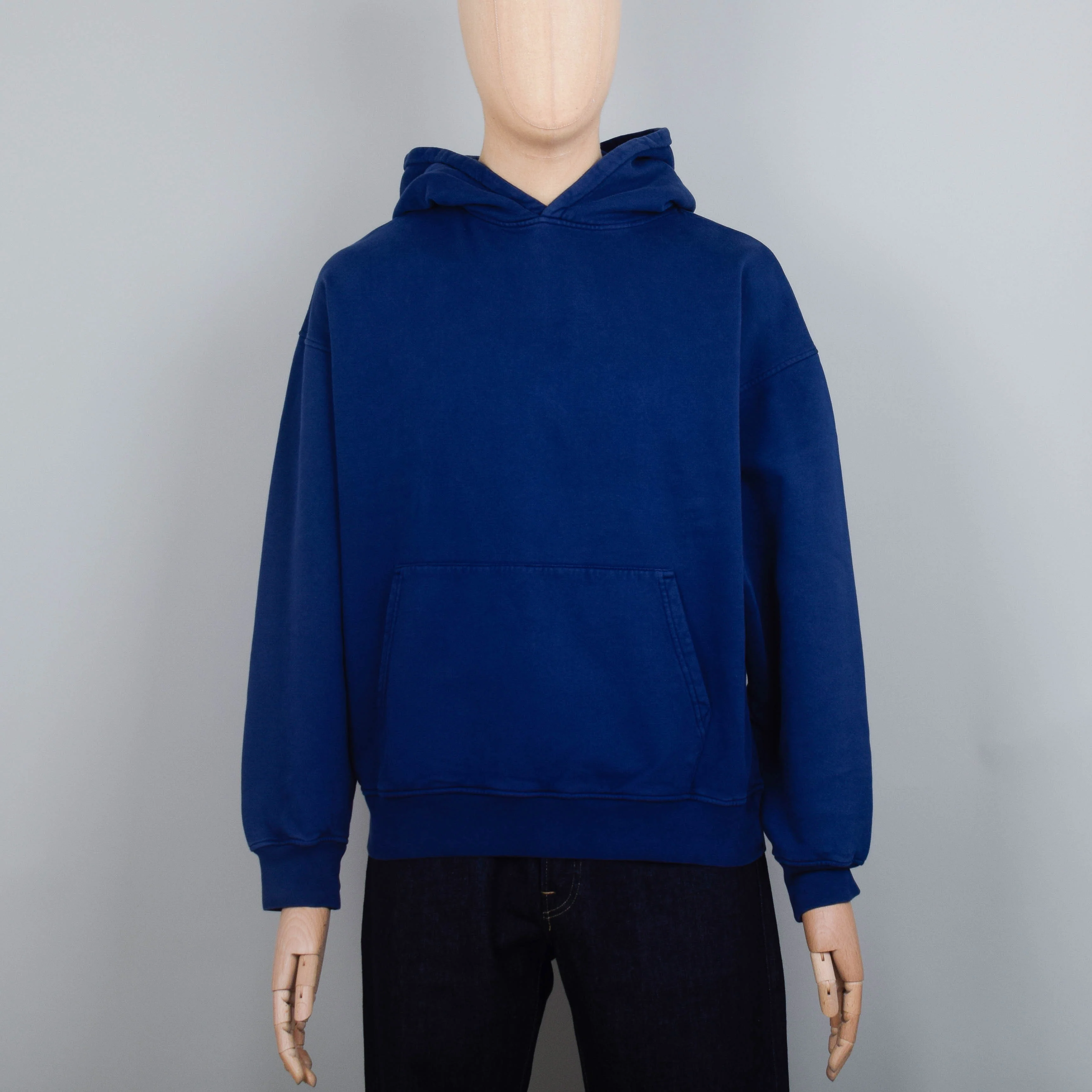 Colorful Standard Organic Oversized Hood - Marine Blue