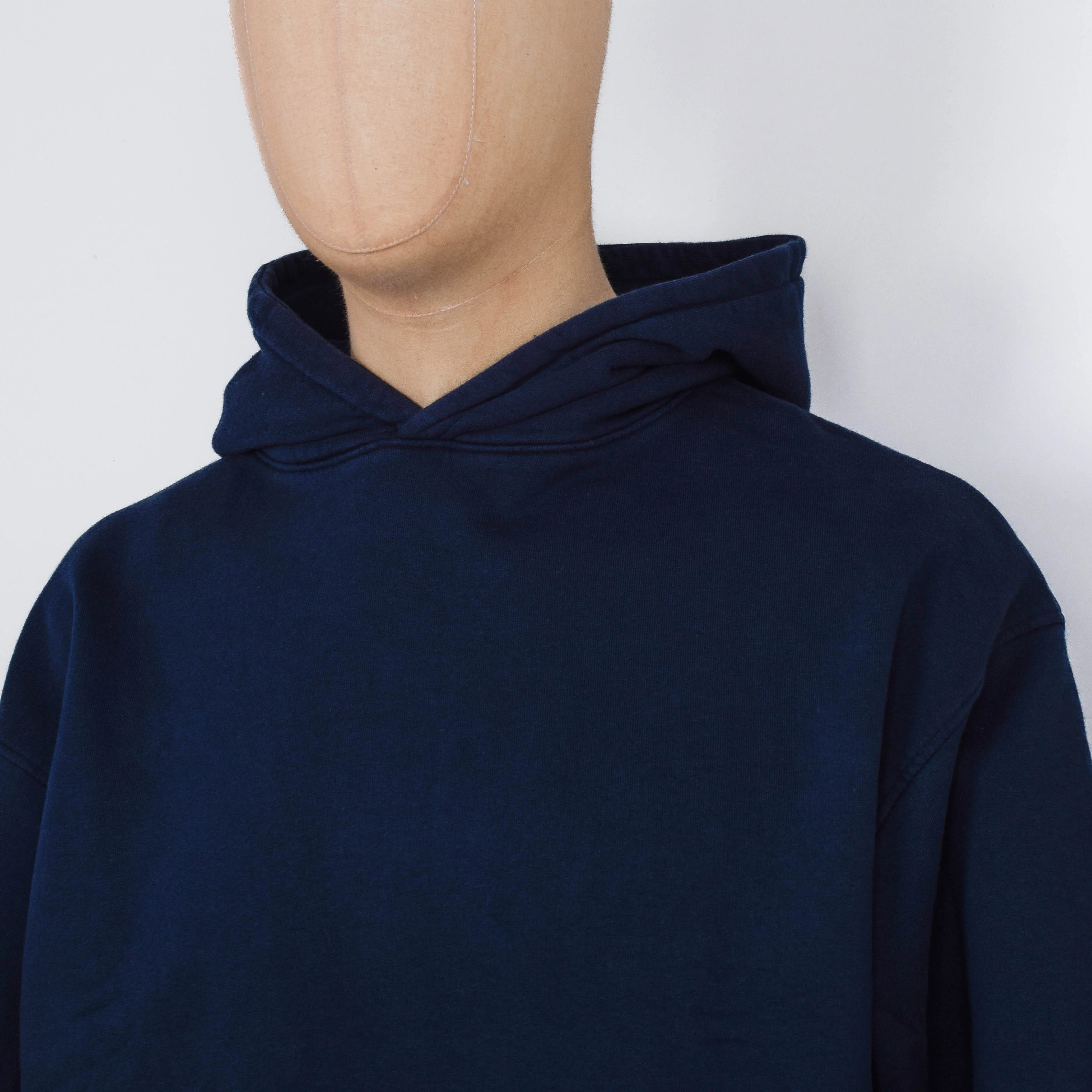 Colorful Standard Organic Oversized Hood - Navy Blue - Image 2