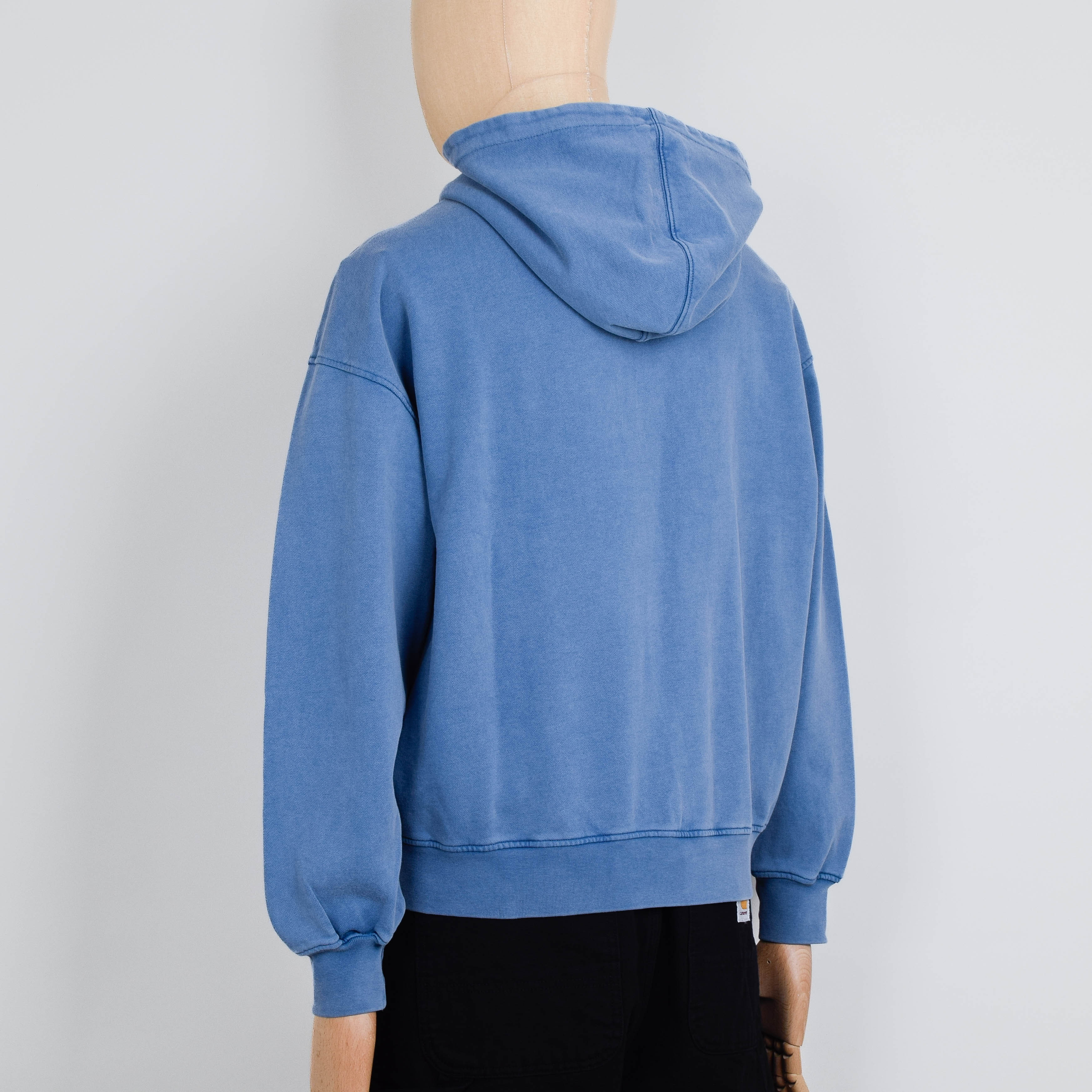 Colorful Standard Organic Oversized Zip Hood - Faded Indigo - Image 3