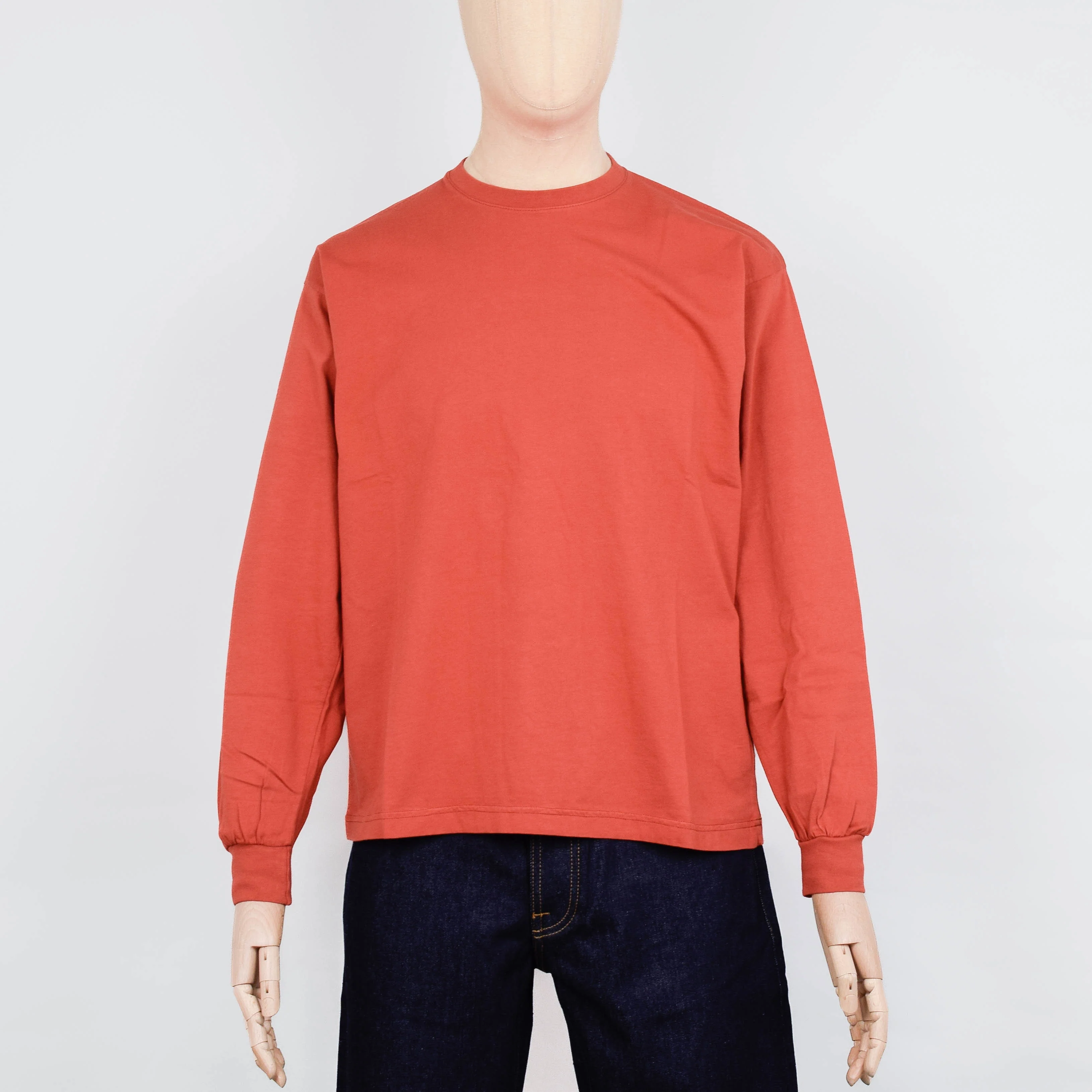 Colorful Standard Oversized Organic LS T-Shirt - Dark Amber