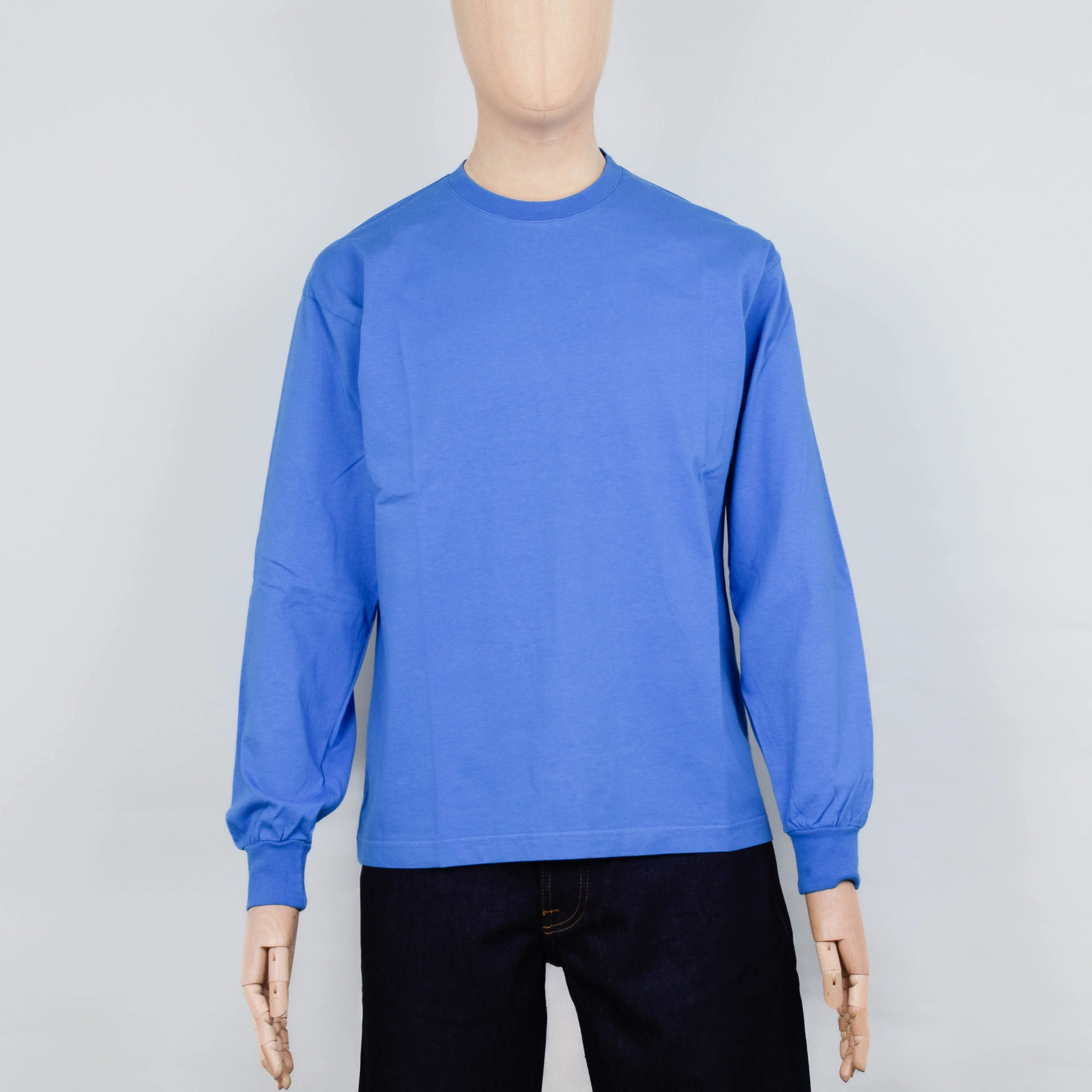 Colorful Standard Oversized Organic LS T-Shirt - Sky Blue