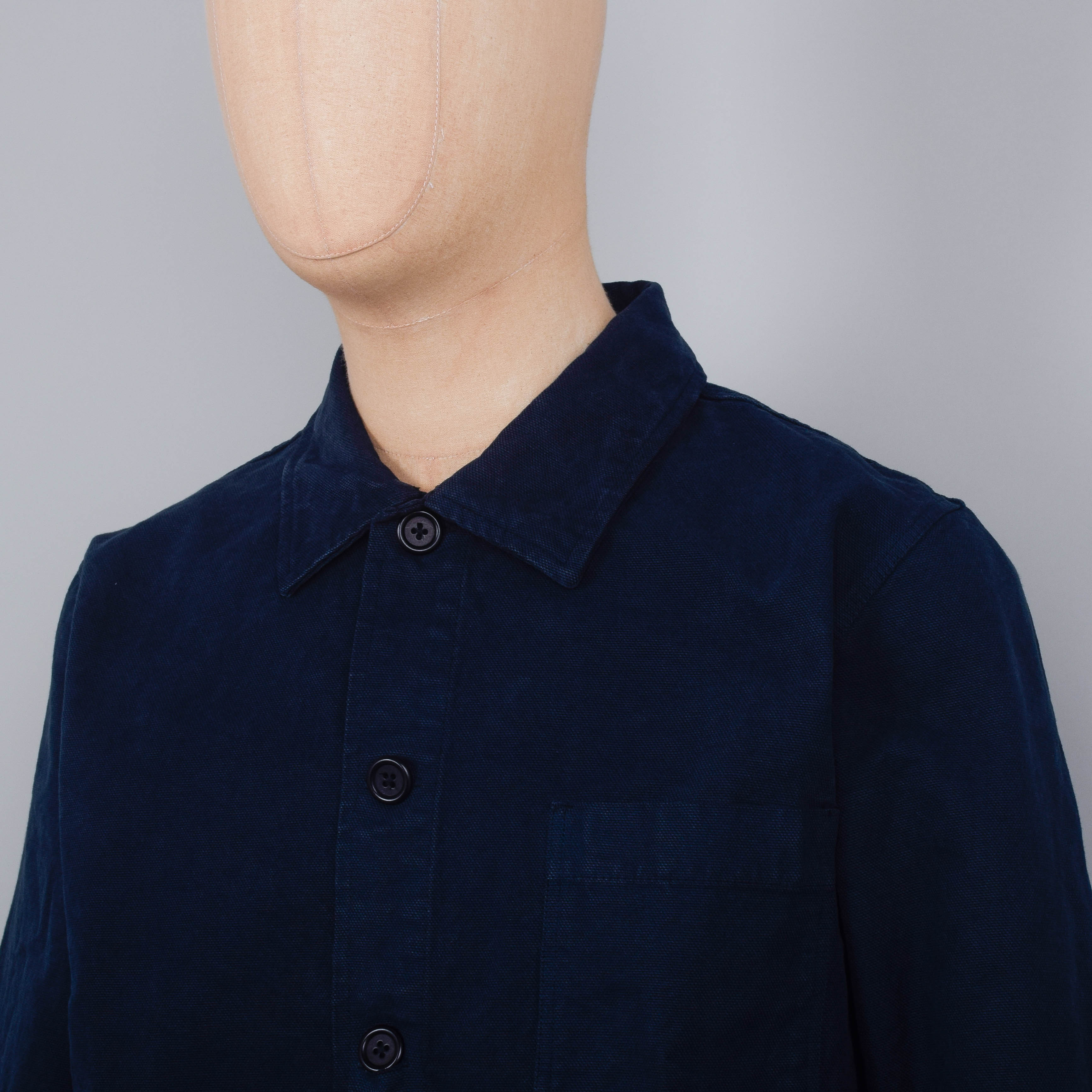 Colorful Standard Workwear Jacket - Navy Blue - Image 2