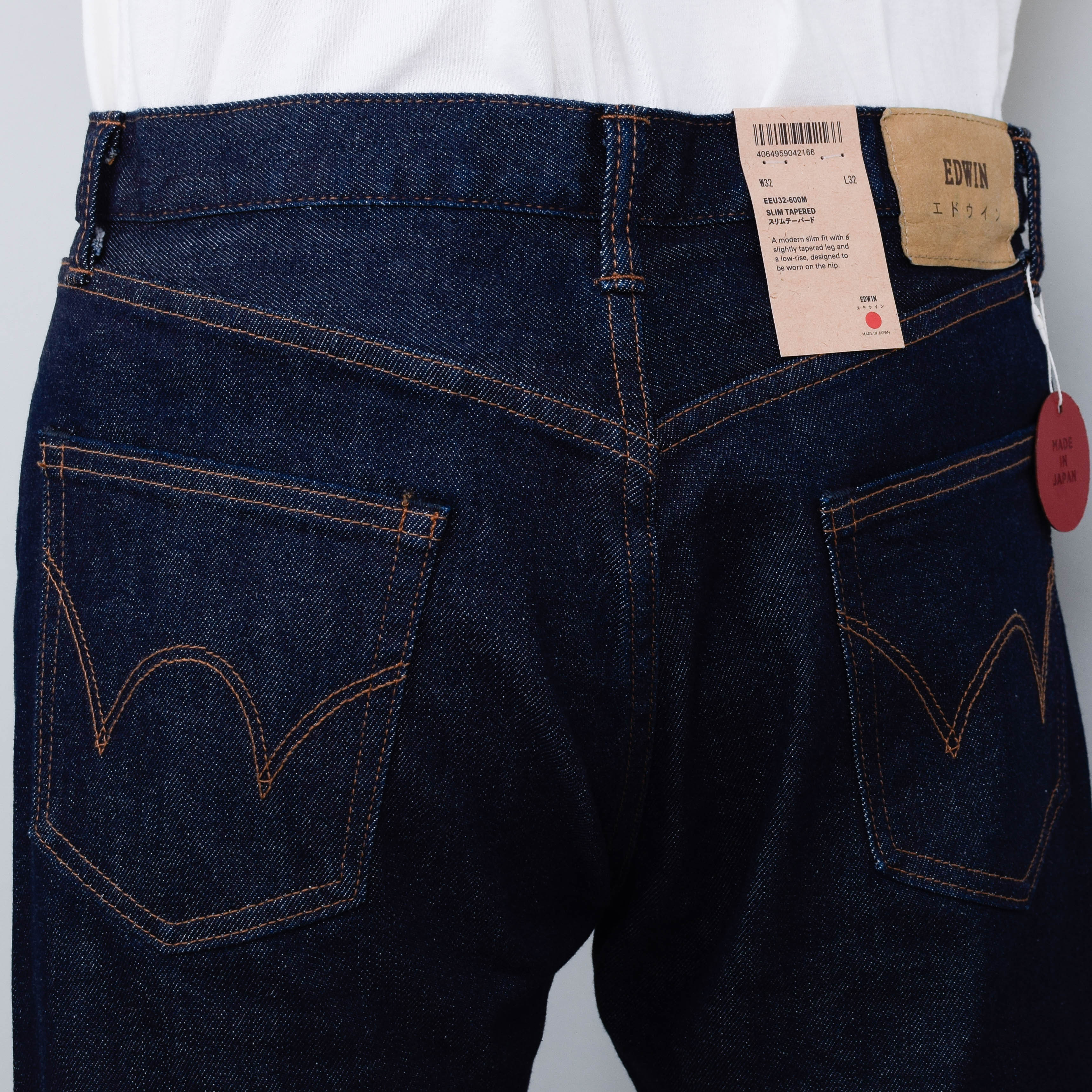 Edwin Slim Tapered - Blue Rinsed (Selvage) - Image 3