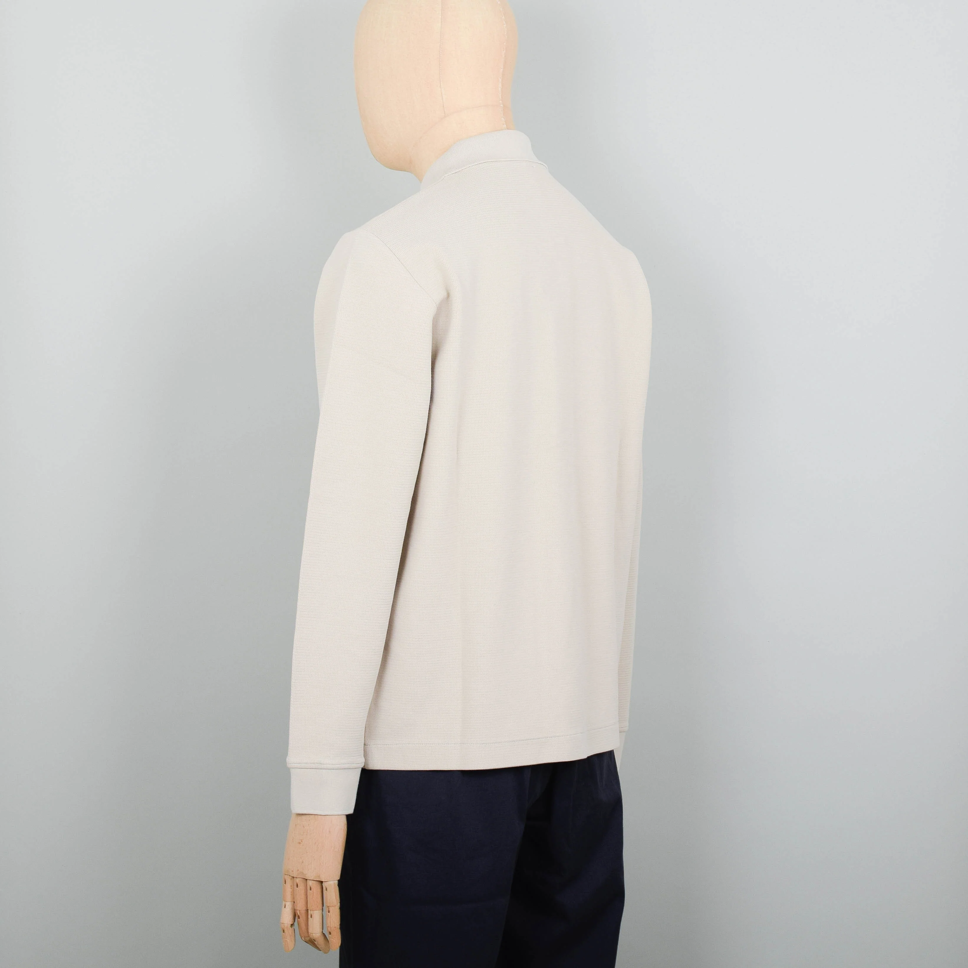 Norse Projects Jorn Textured Overshirt - Oatmeal - Image 3