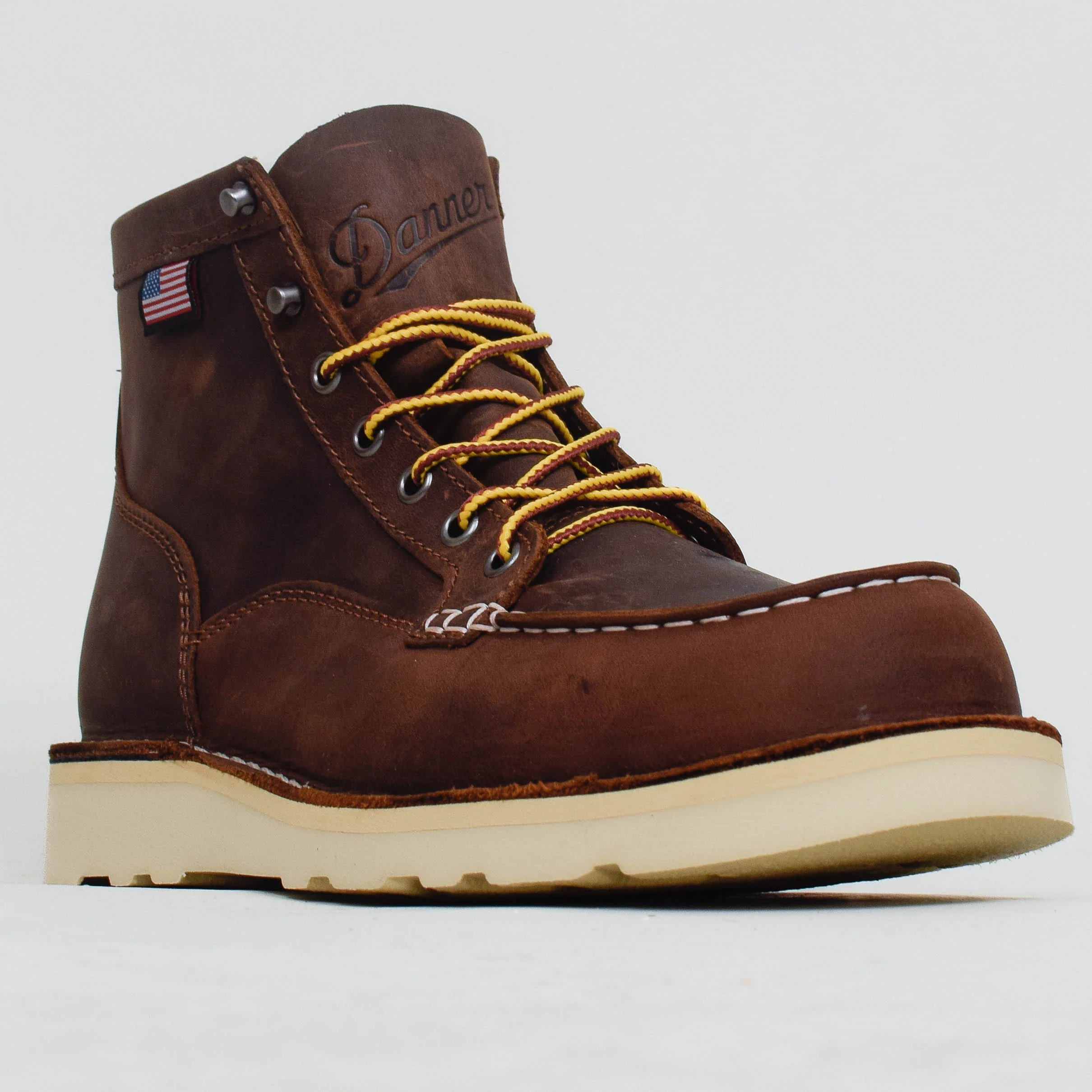 Danner Bull Run Moc Toe 6" - Brown - Image 2