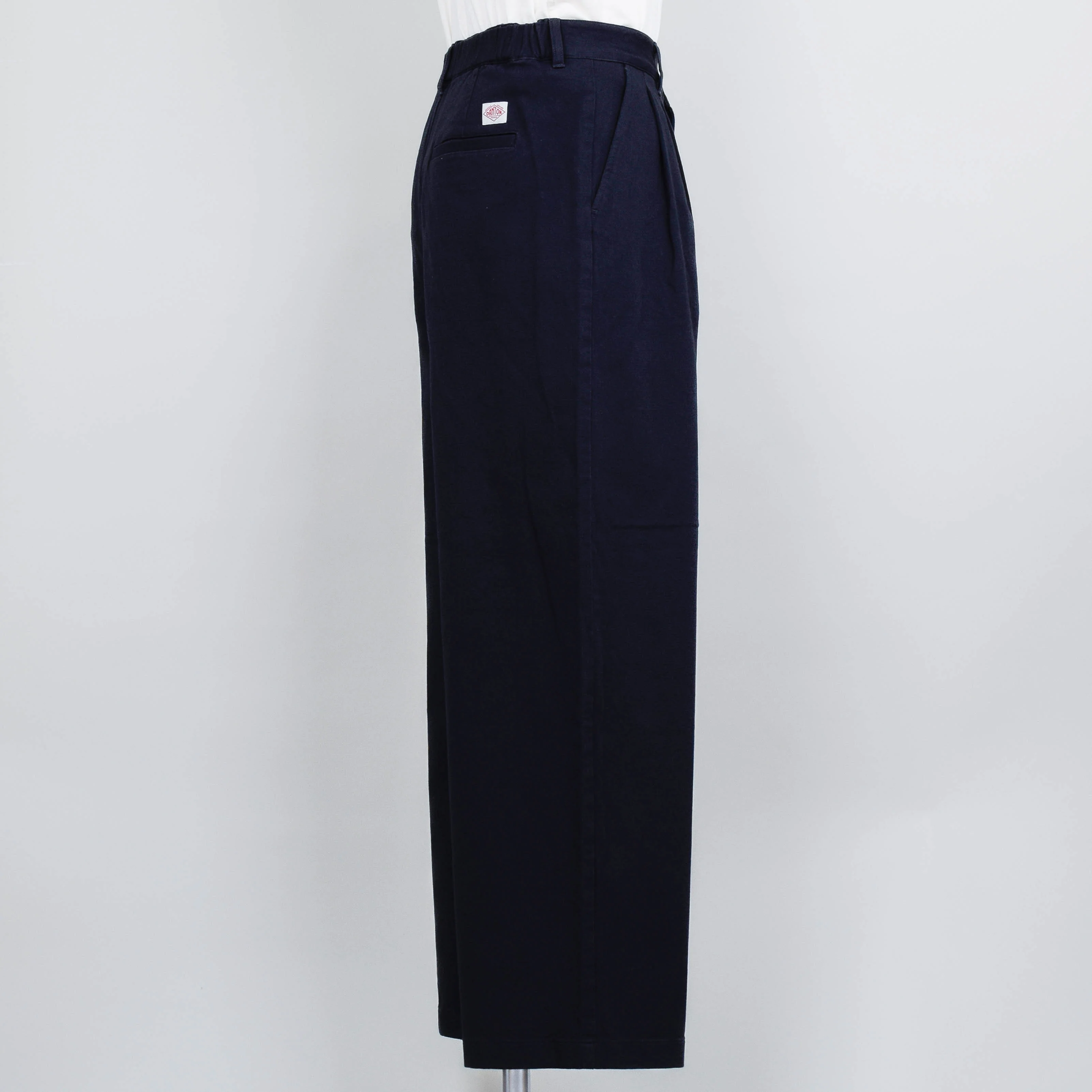 Danton 2 Tuck Wide Pants - Charcoal - Image 2