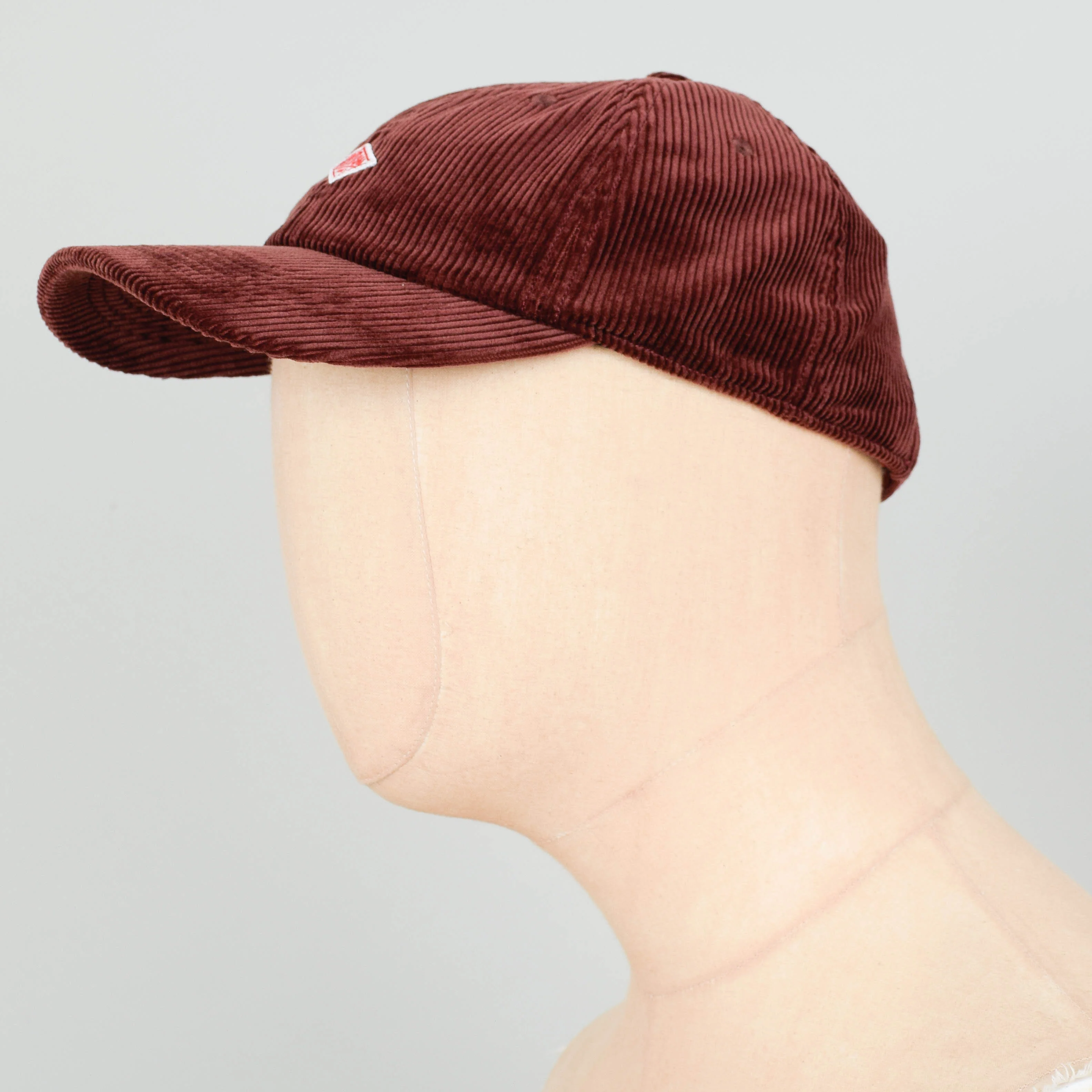 Danton 6 Panel Cap Corduroy - Brick - Image 2