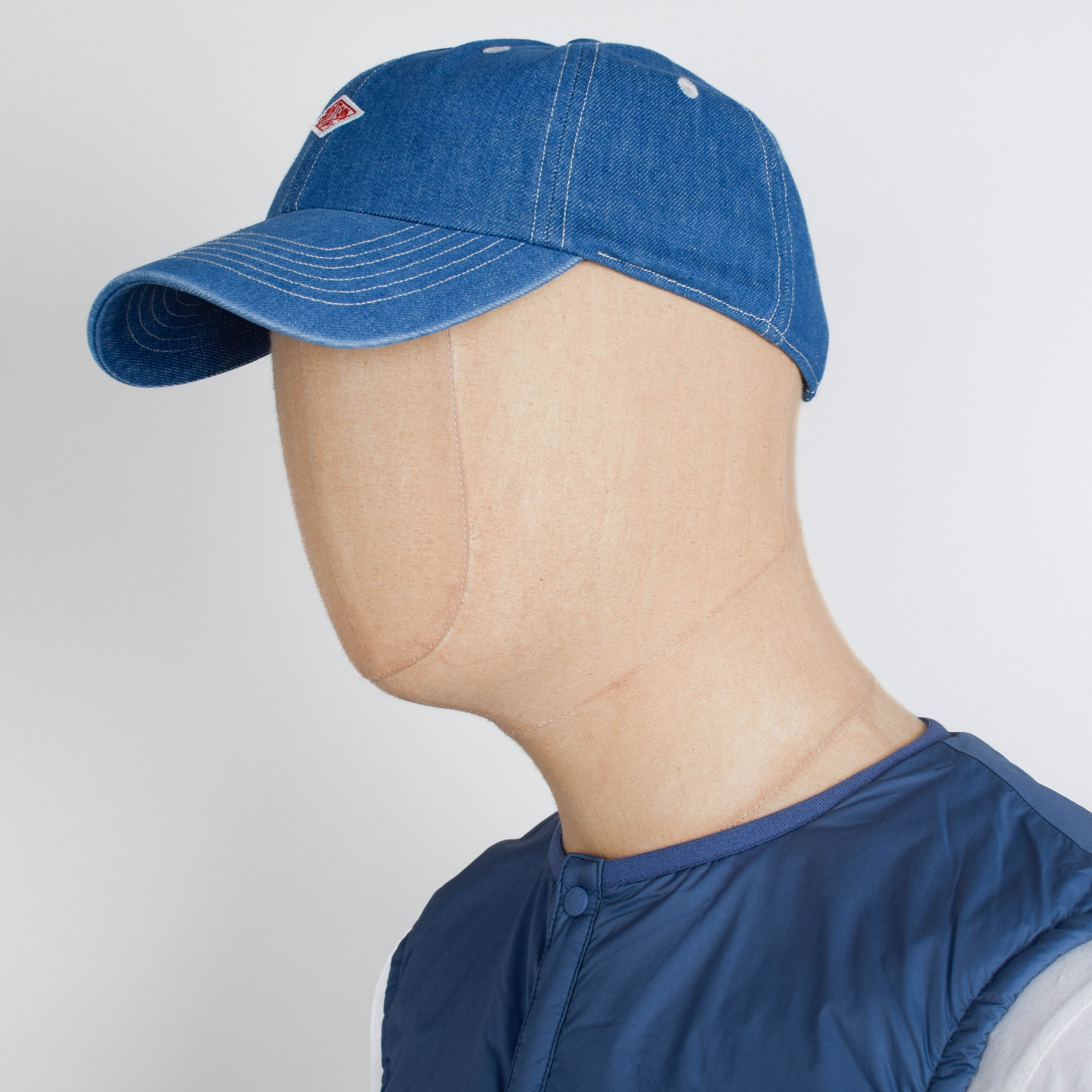 Danton 6 Panel Cap - Fade Blue - Image 2