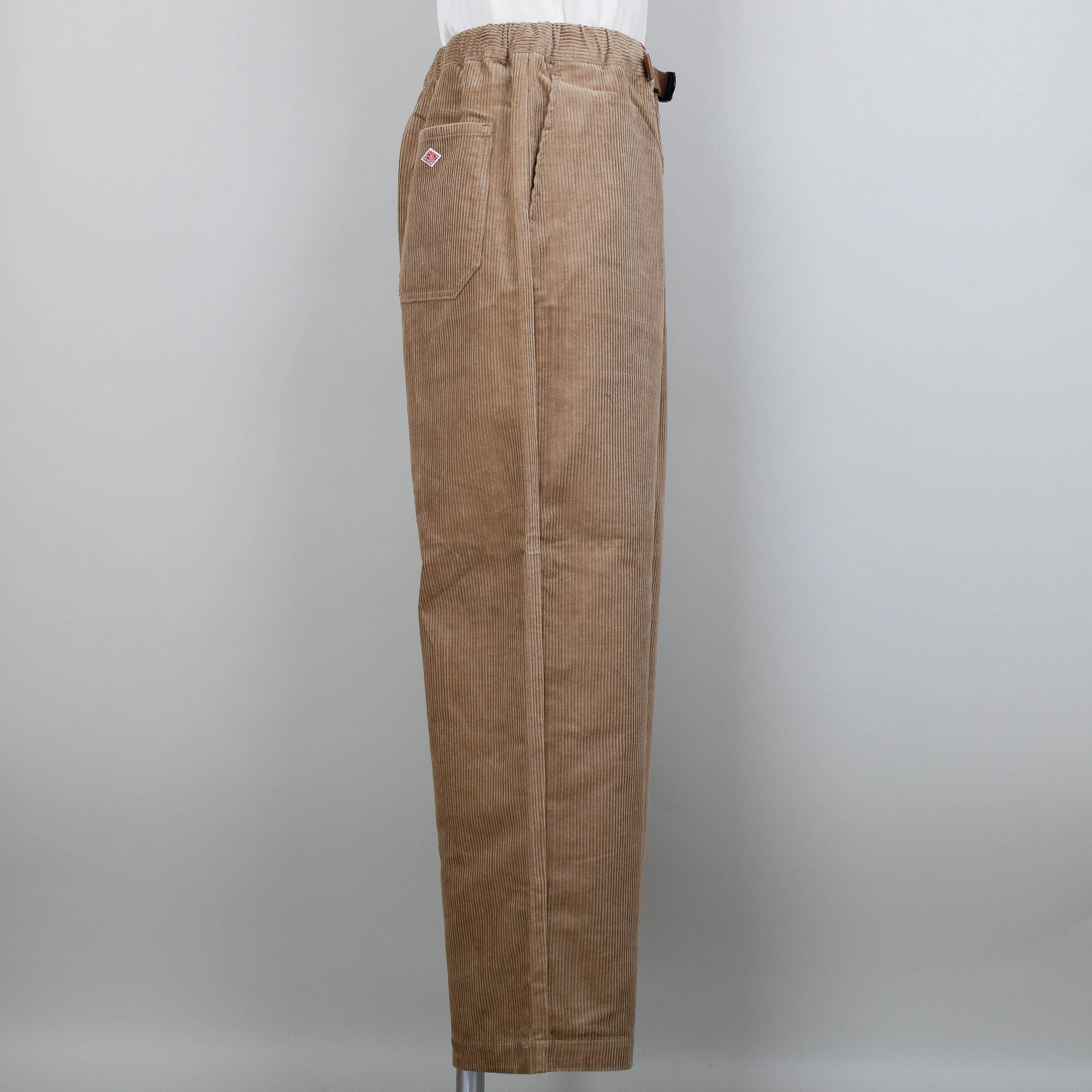 Danton Corduroy Easy Pants - Light Brown - Image 2