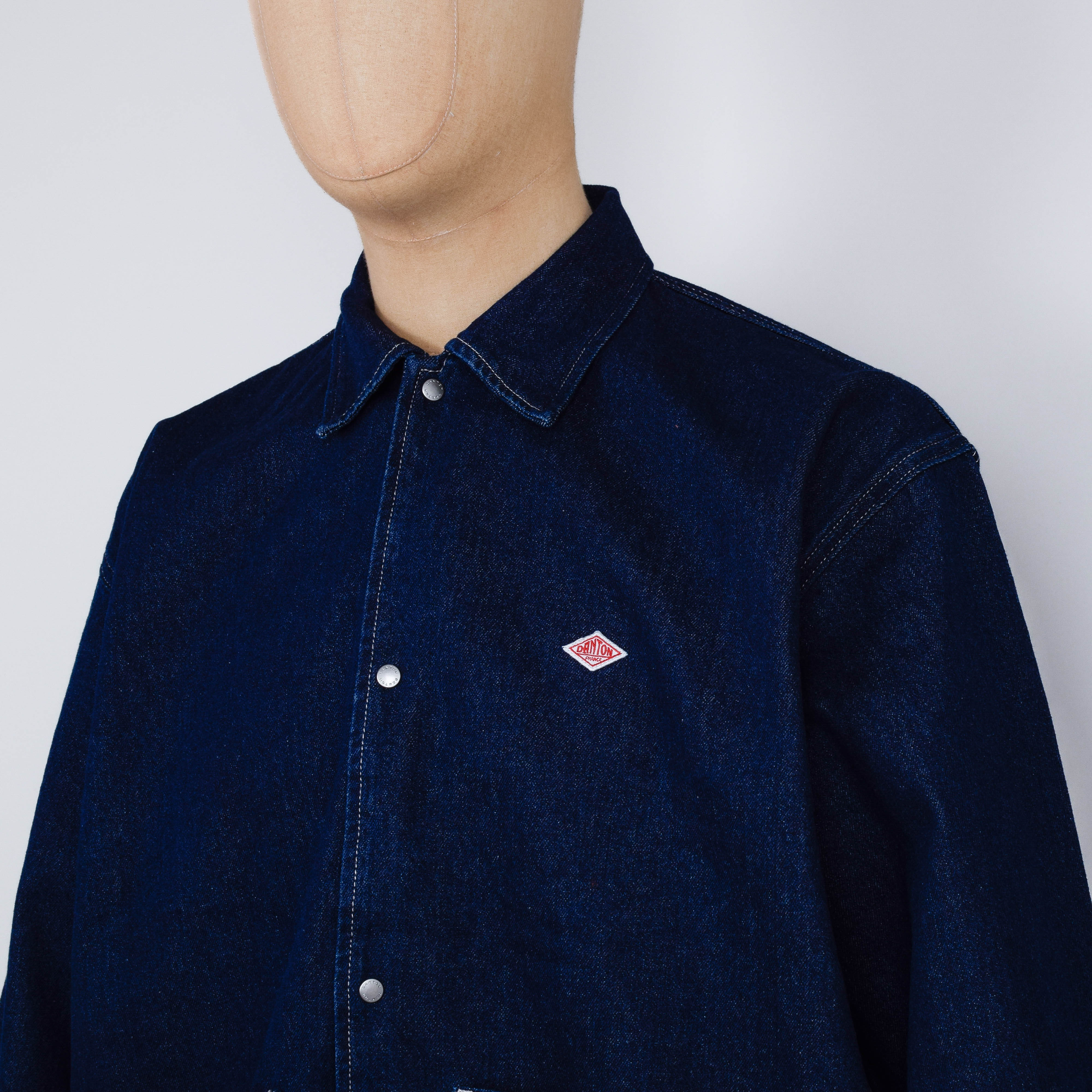 Danton Coverall Shirt - Indigo Denim - Image 2