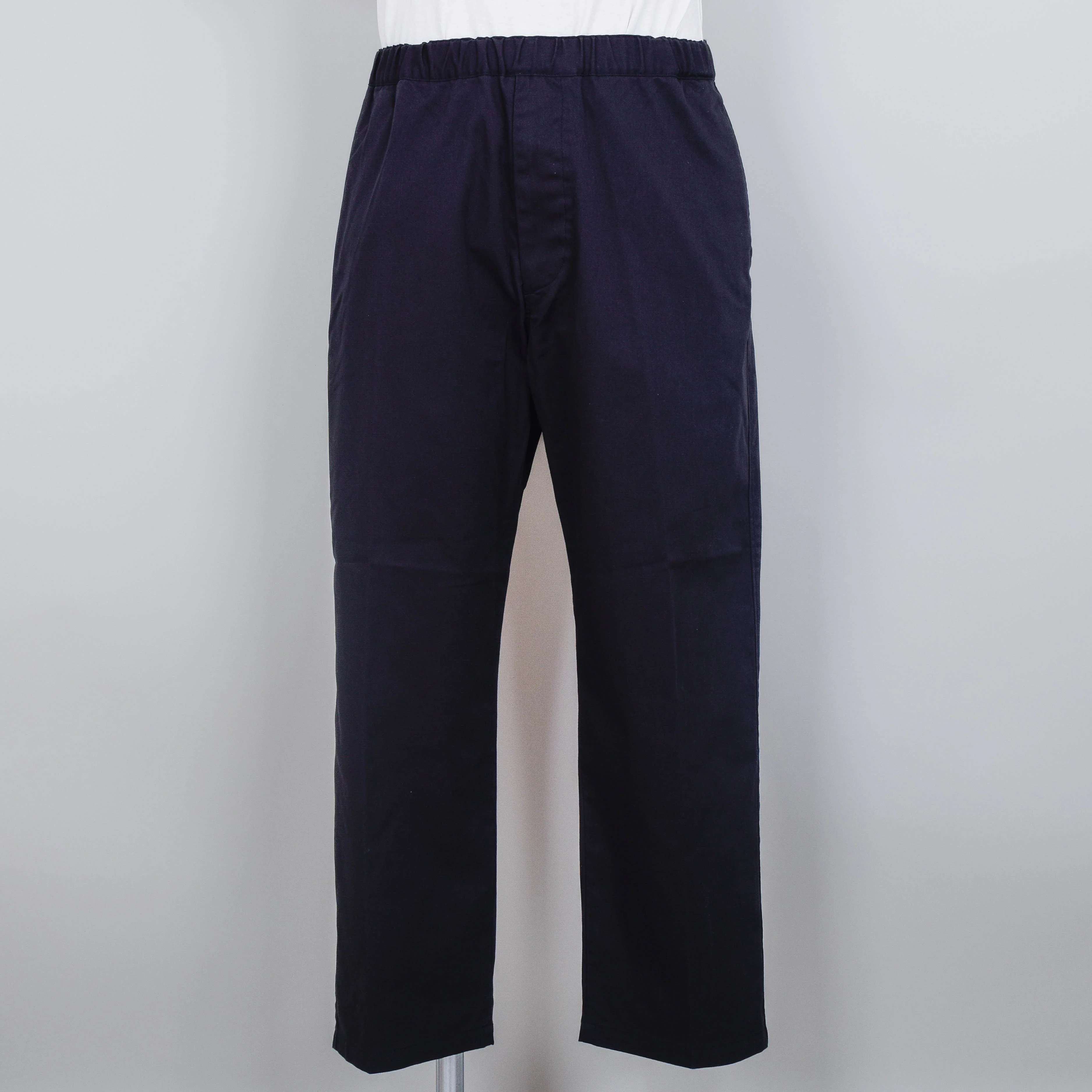 Danton Easy Straight Pants Twill - Charcoal