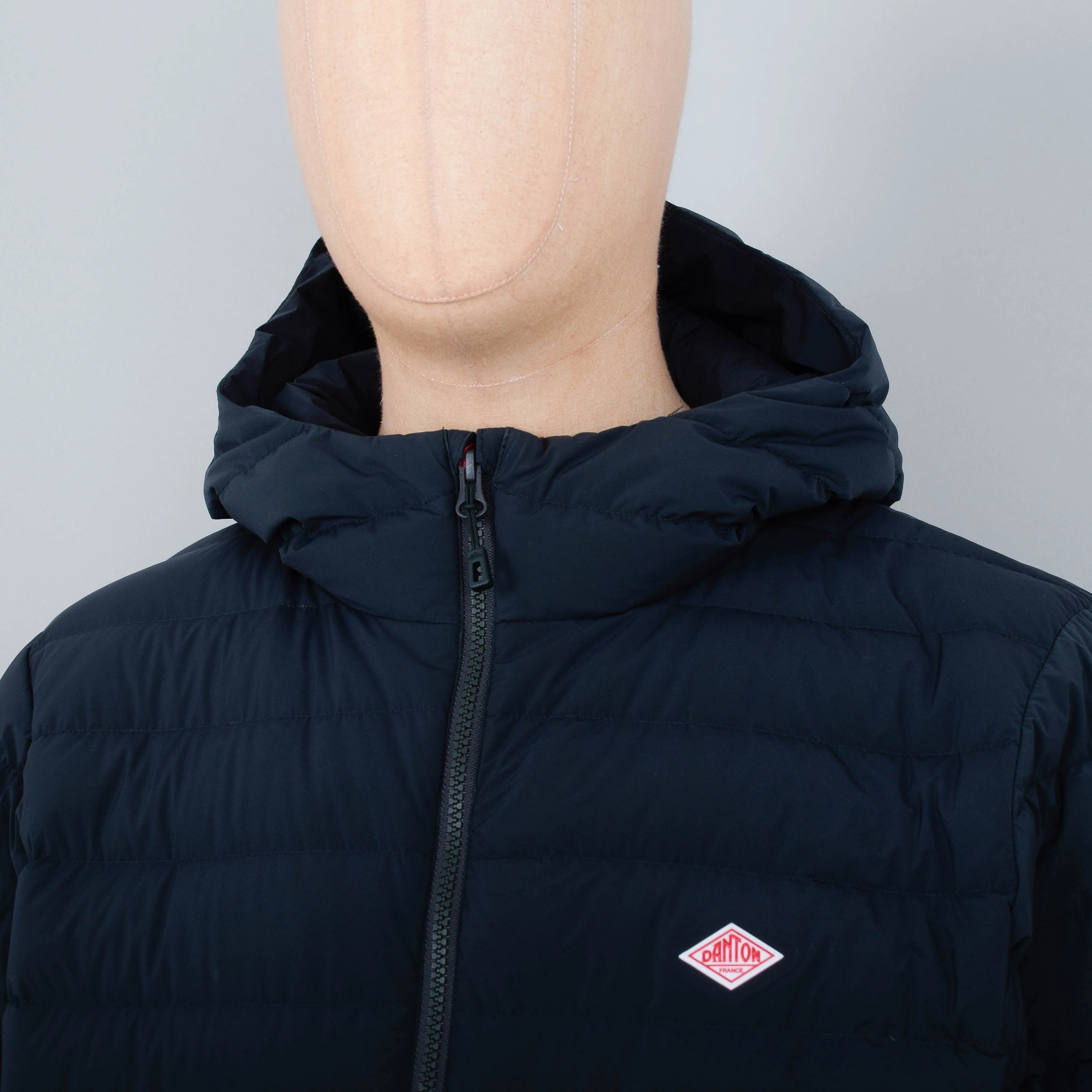 Danton Middle Down Hooded Jacket - Forest Green - Image 2