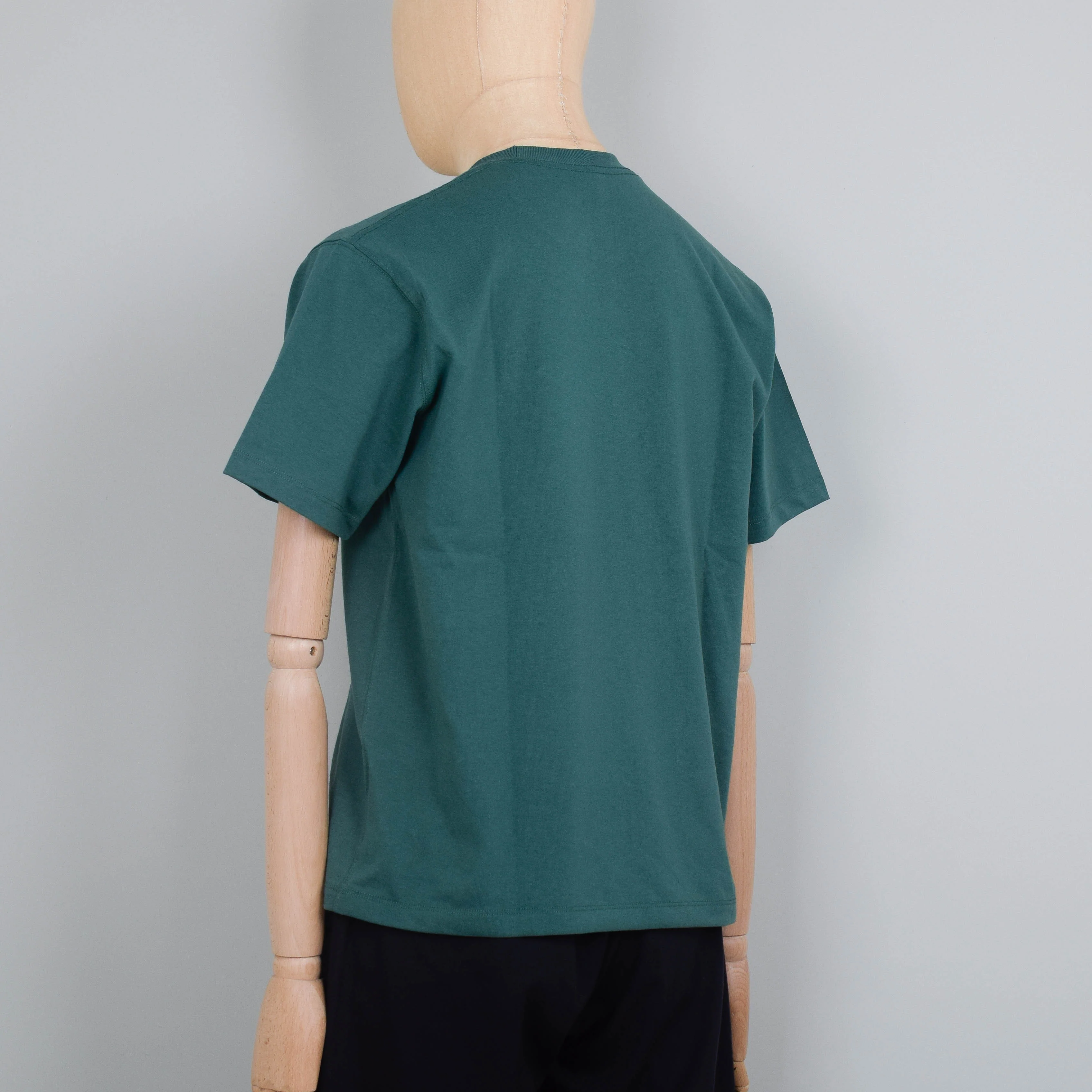 Danton Pocket T-Shirt - Dark Green - Image 3