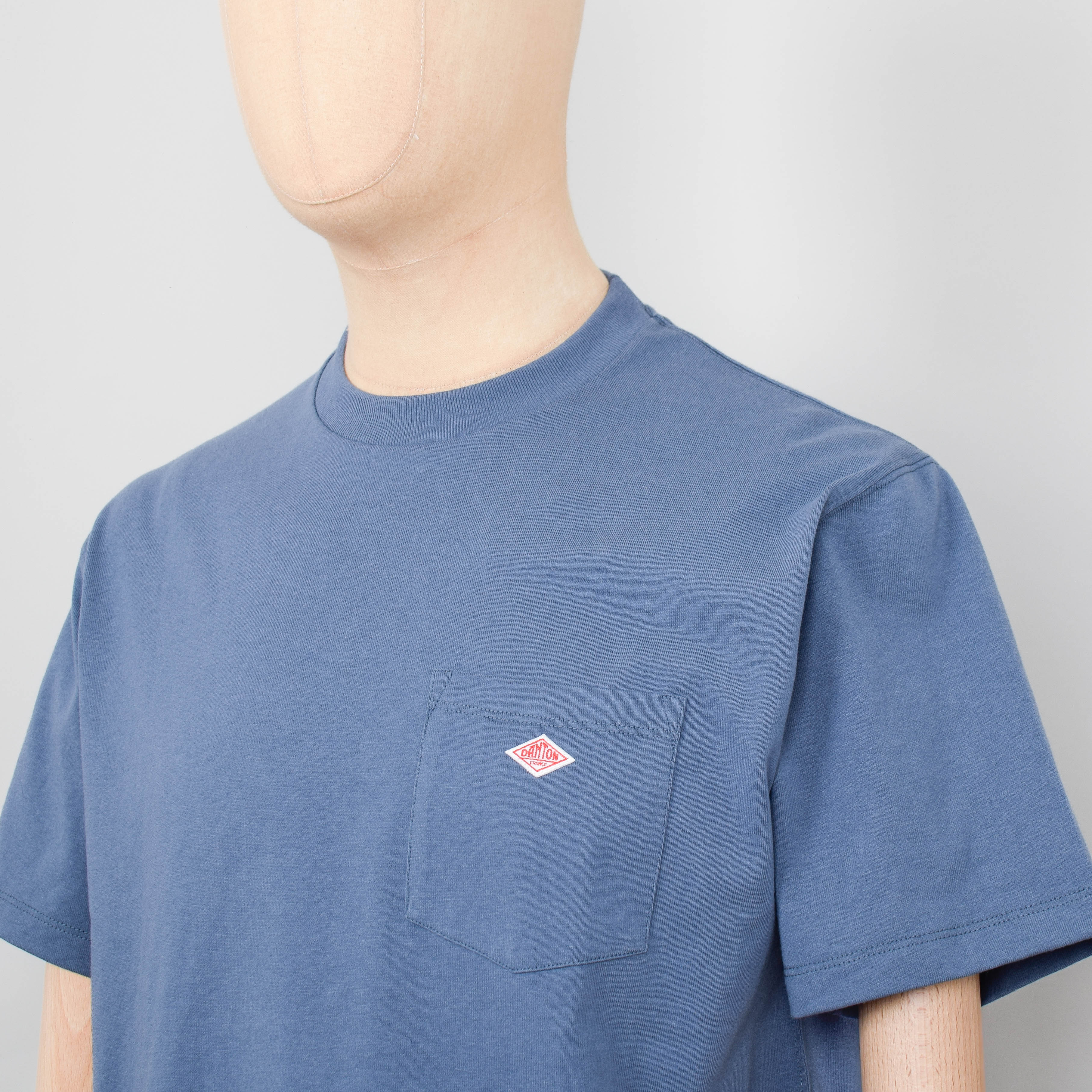 Danton Pocket T-Shirt - Deep Sax - Image 2