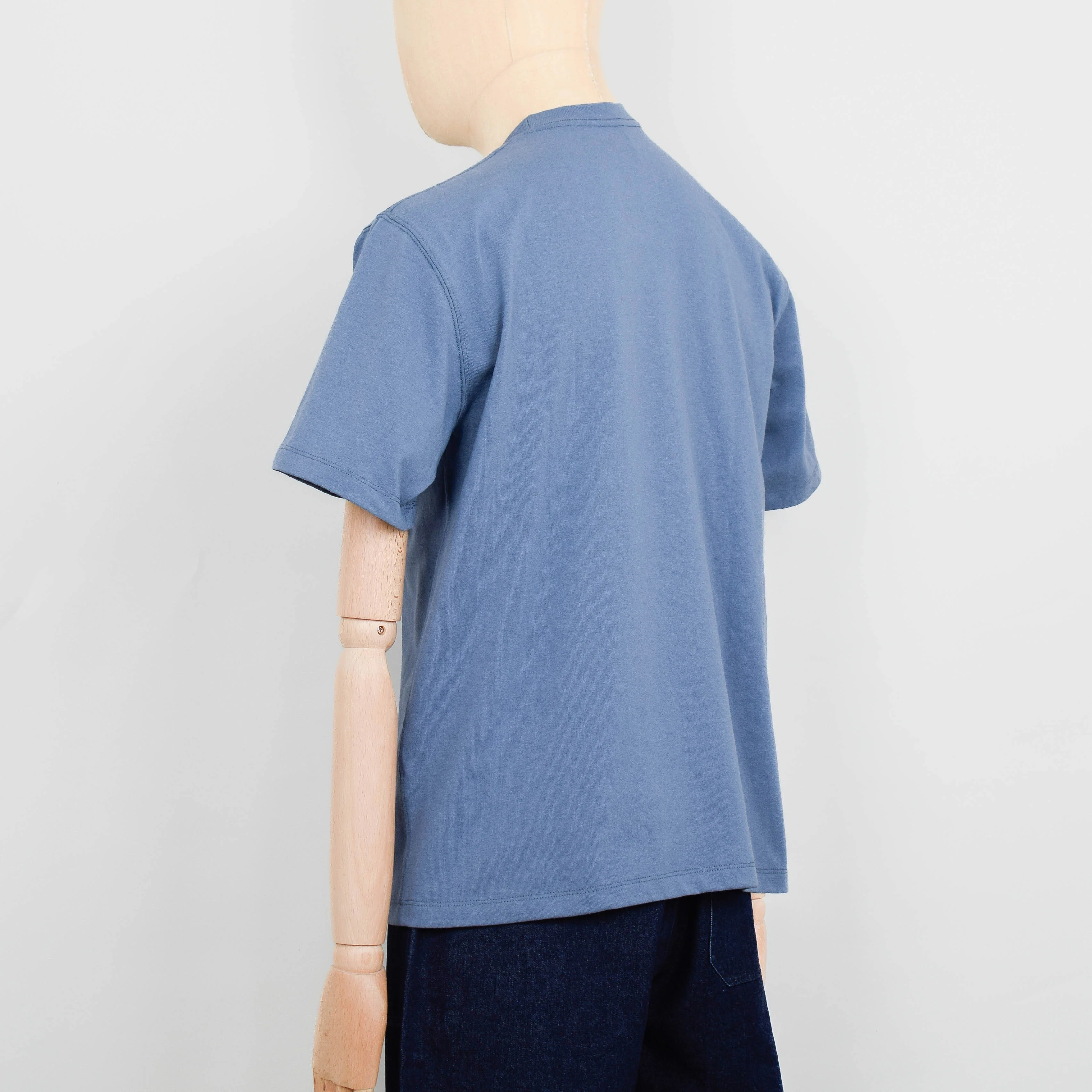 Danton Pocket T-Shirt - Deep Sax - Image 3